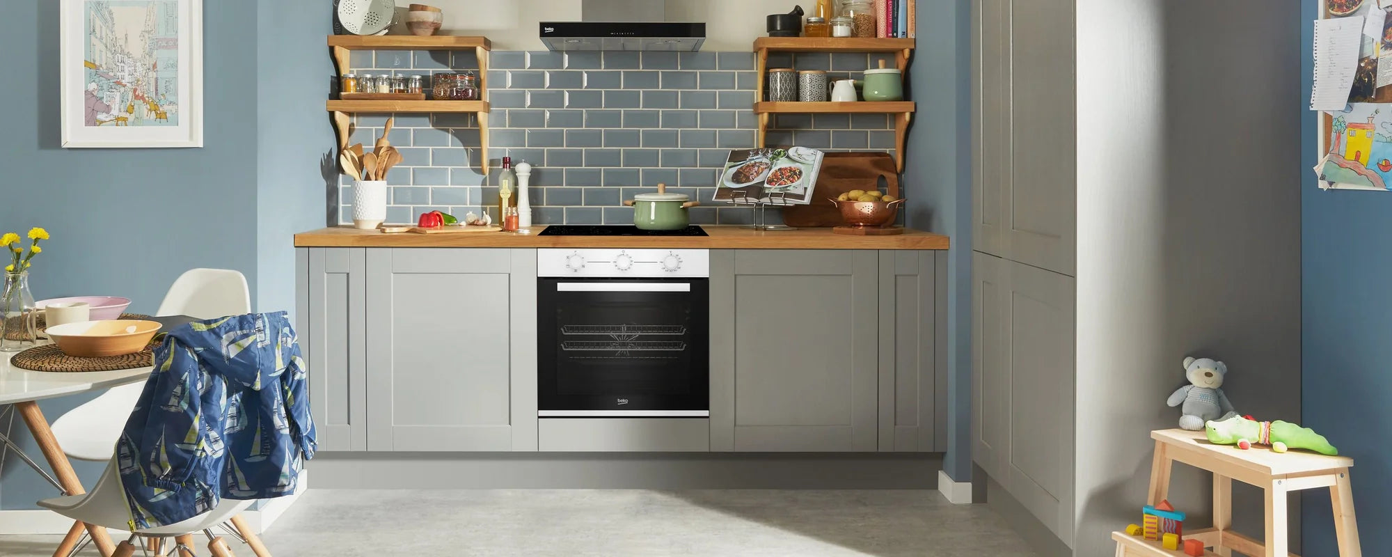 Beko AeroPerfect CIFY71W 60cm Built in RecycledNet Single Fan Oven - White