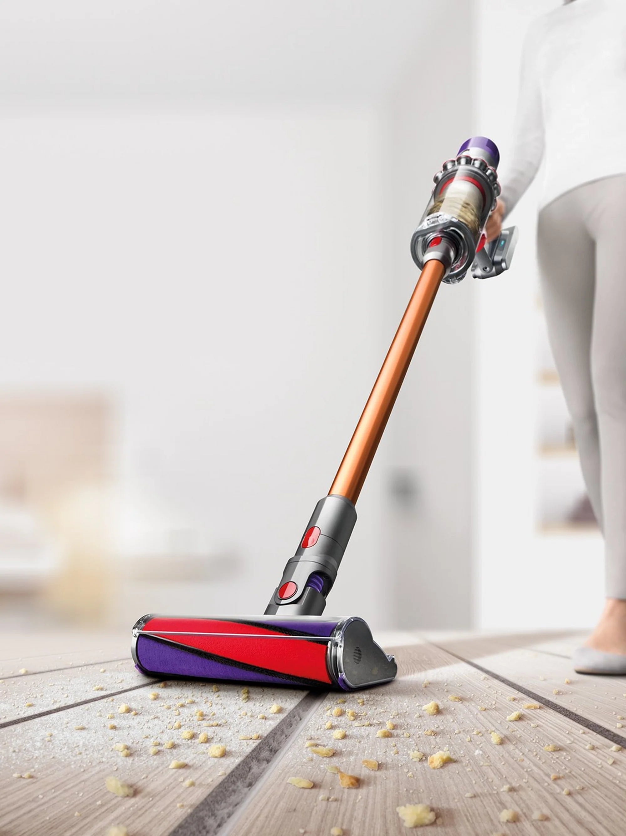 Dyson V10ABSOLUTENEW Cordless Stick Vacuum Cleaner - 60 Minutes Run Time - Copper