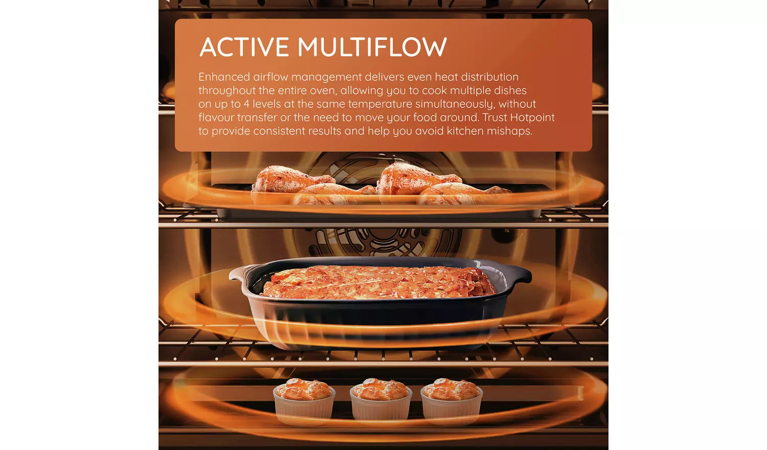 Hotpoint Class 4 ActiveMultiflow HOI4S8CM0XUK Electric Steam Oven - Stainless Steel