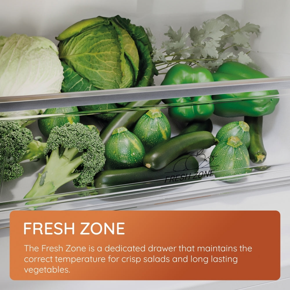 Hotpoint HPKH1261W4UK 55cm No Frost 50/50 Fridge Freezer - White