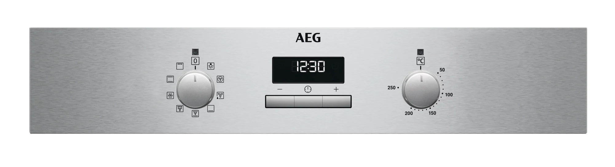 AEG BCX23101EM 59.4cm Built In Electric Single Oven - Stainless
