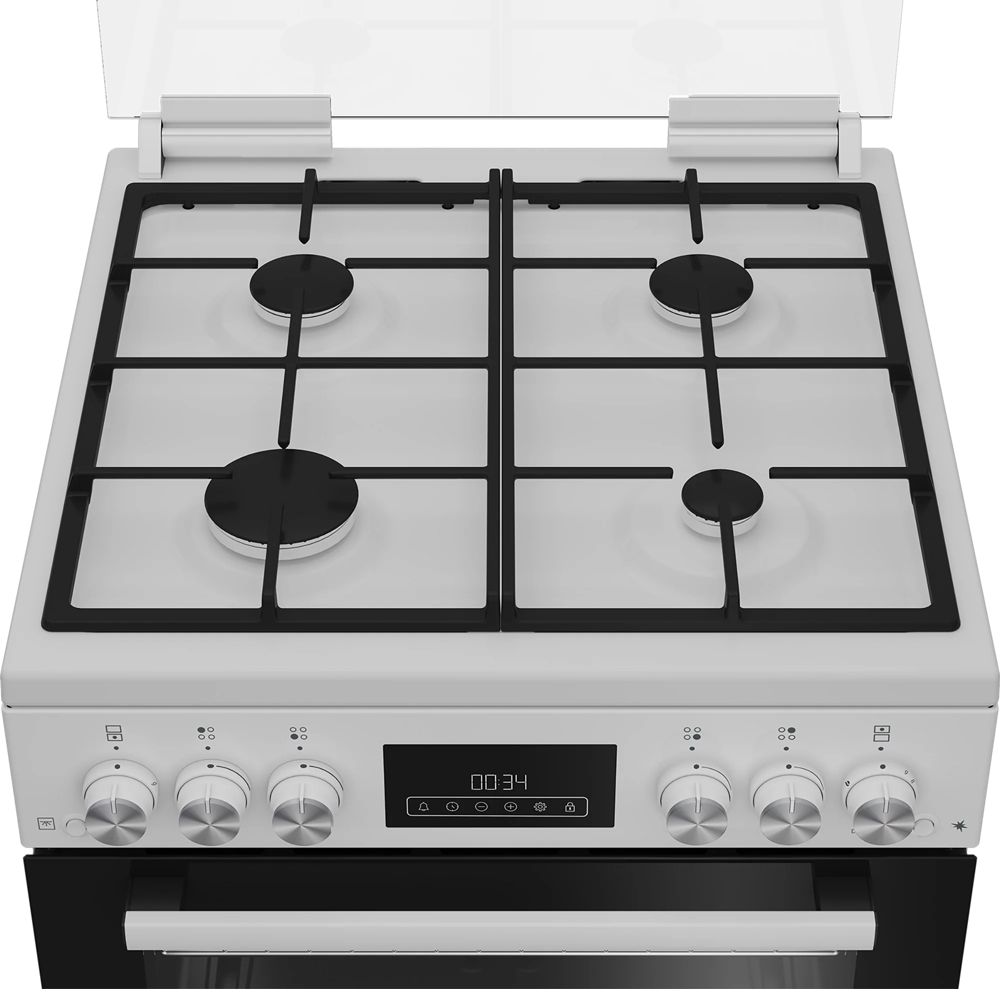 Blomberg GGRN655W 60cm Double Oven Gas Cooker with Gas Hob - White