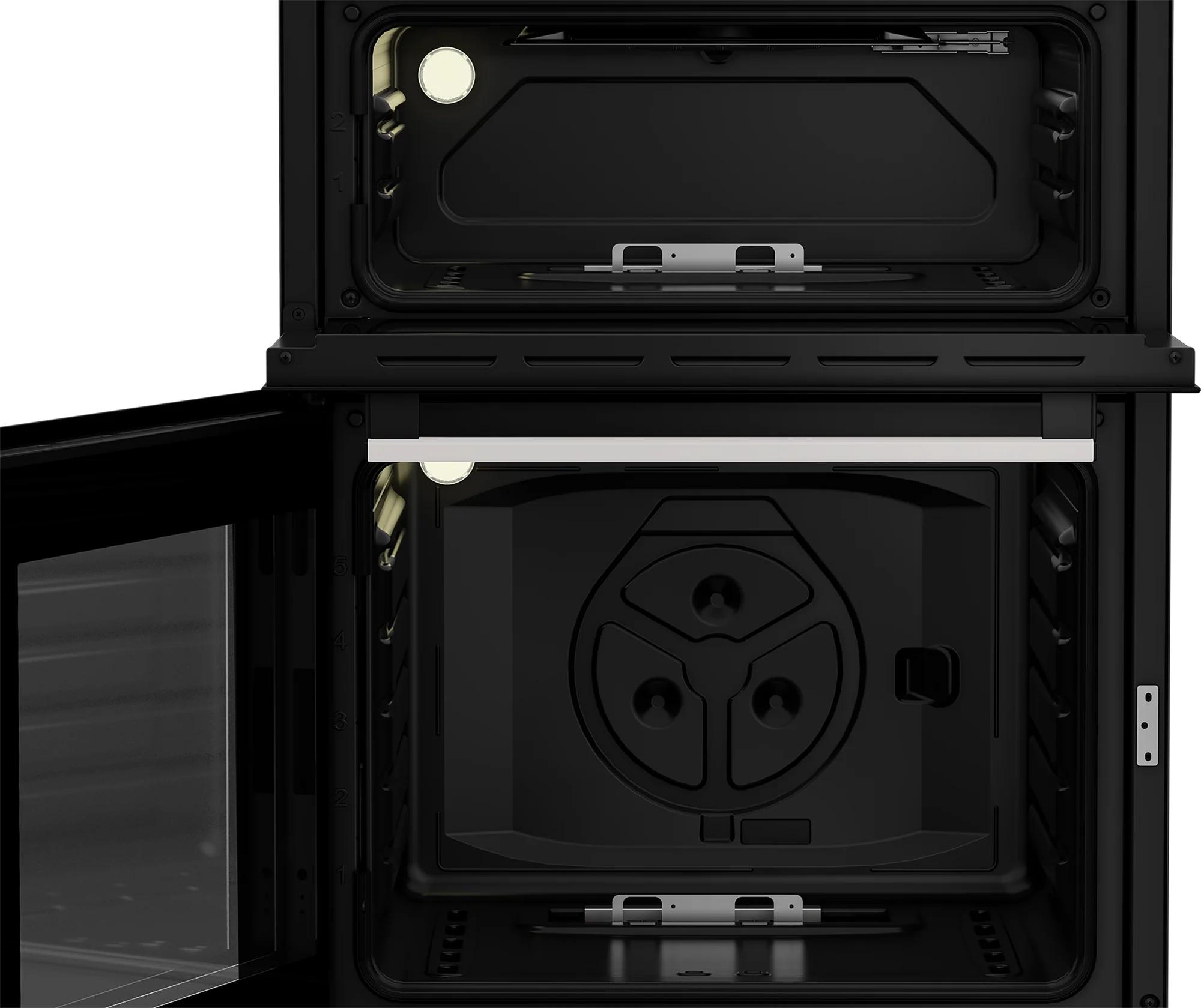 Blomberg GGRN655W 60cm Double Oven Gas Cooker with Gas Hob - White