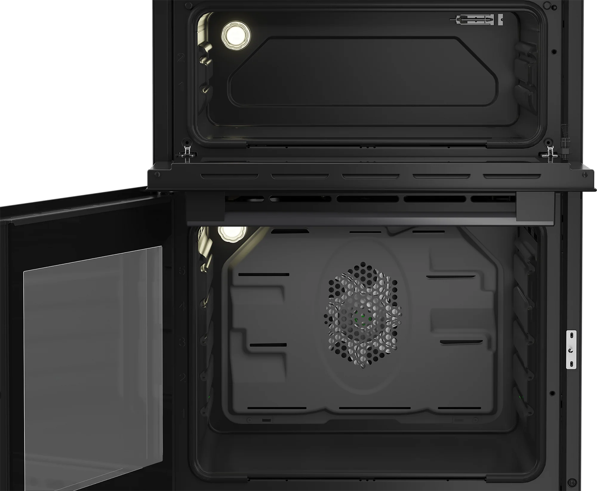 Blomberg HIN651N 60cm Double Oven Electric Cooker with Induction Hob - Anthracite