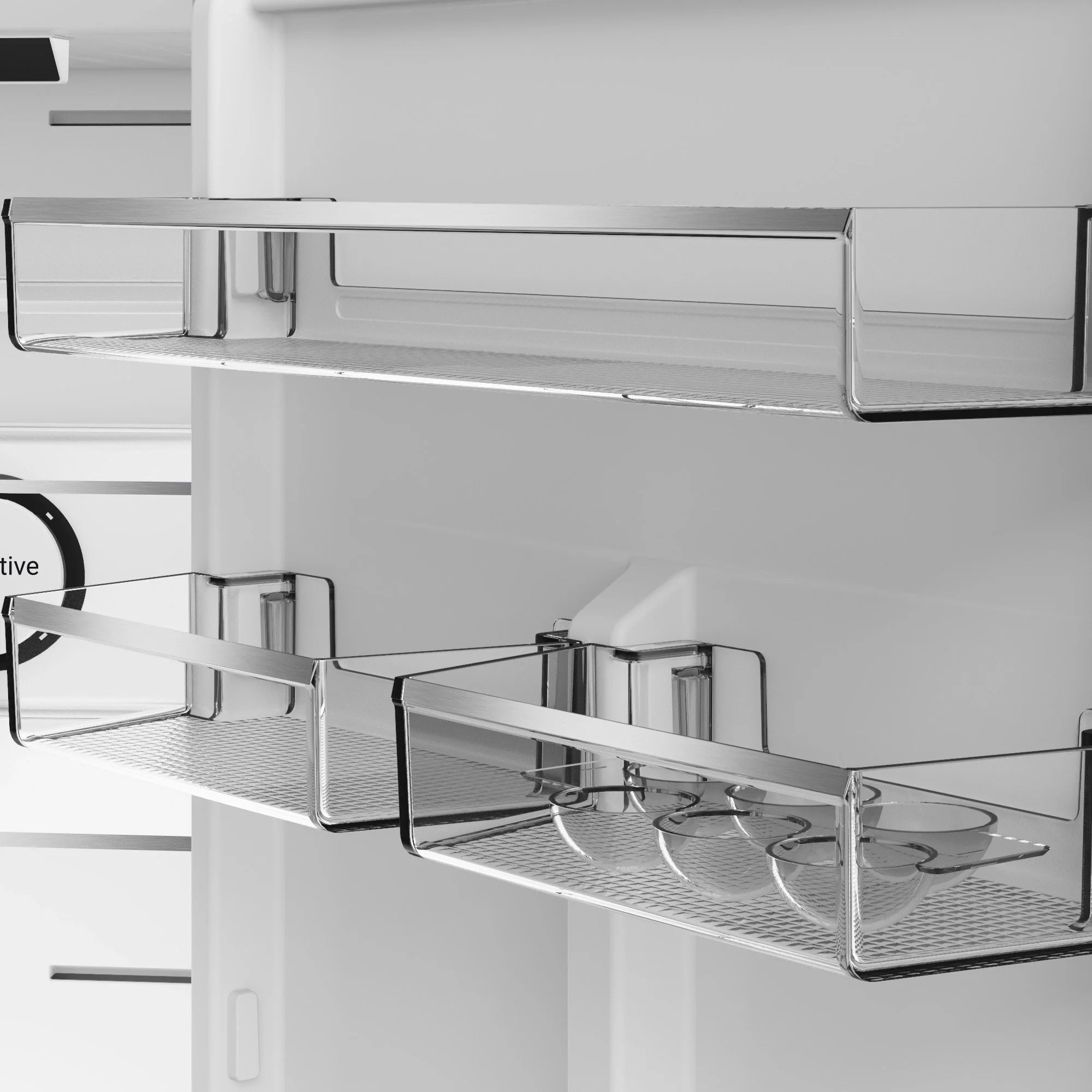 Blomberg VitaminCare+ KND24692VG 59.7cm 50/50 Total No Frost AeroActive Fridge Freezer - Graphite