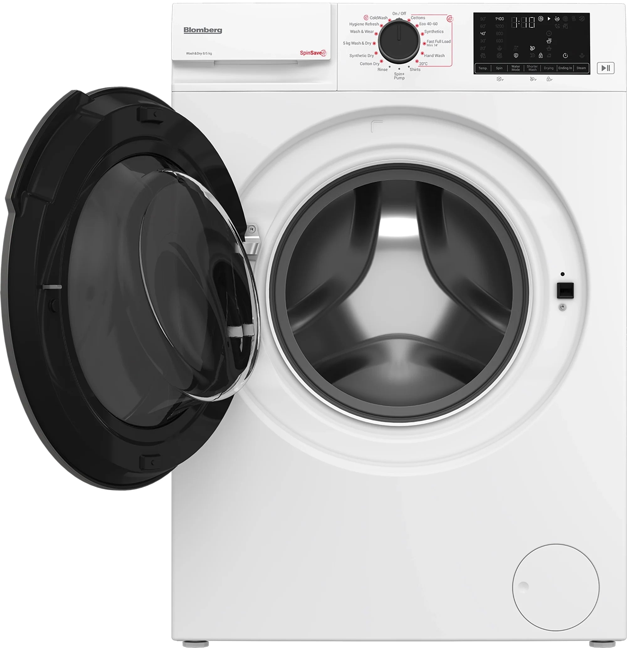 Blomberg LRF854311W 8kg/5kg 1400 Spin RecycledTub Washer Dryer - White