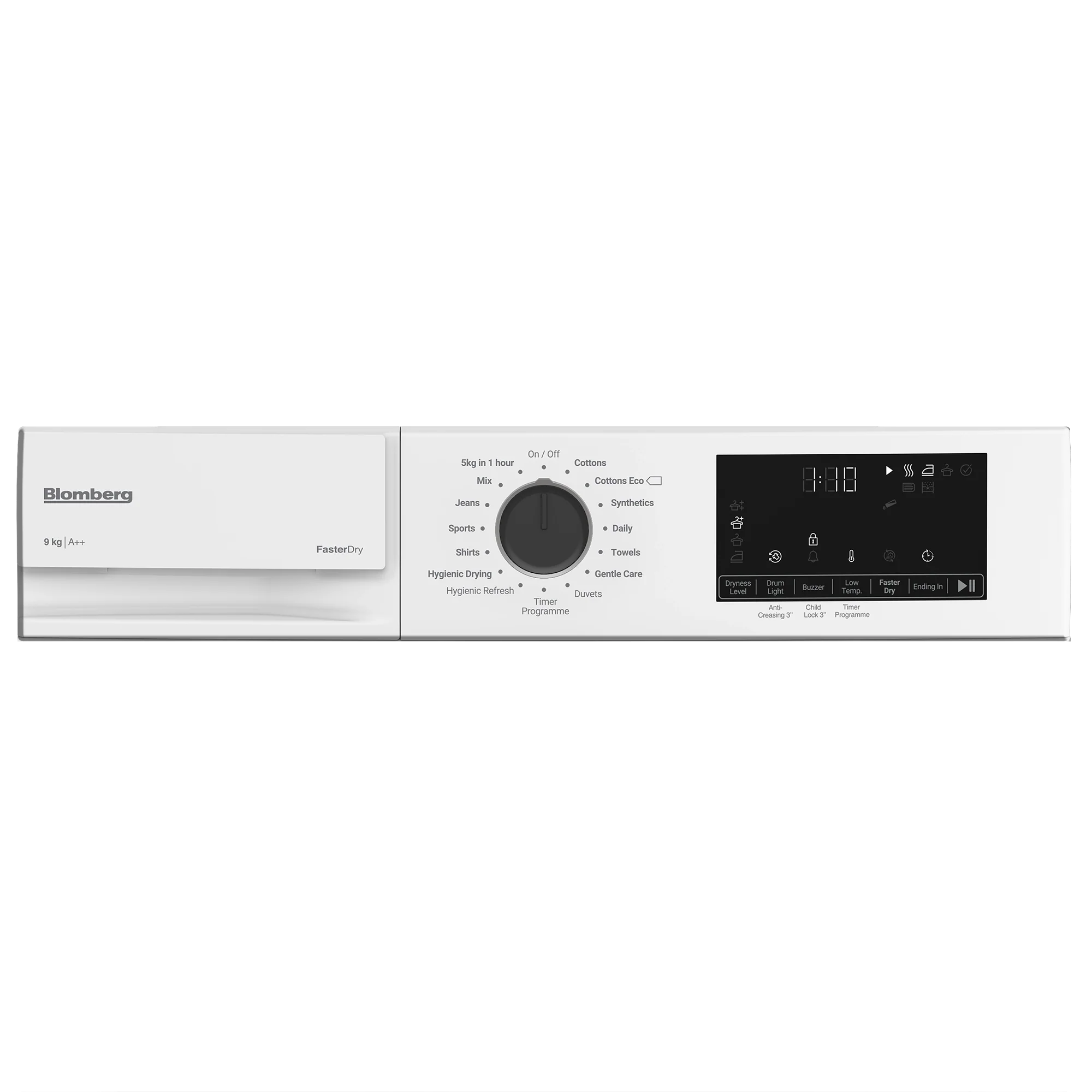 Blomberg LTAH39420W 9kg Heat Pump Tumble Dryer - White