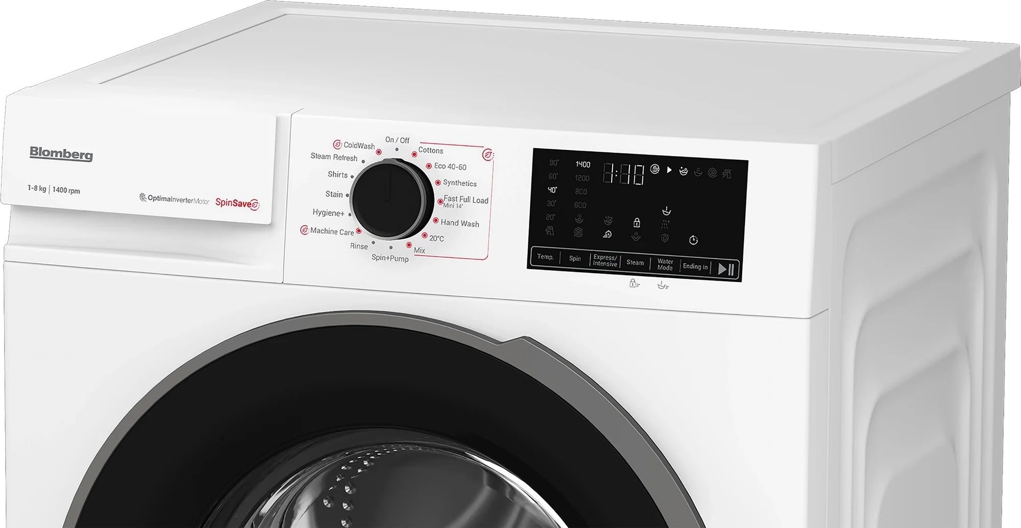 Blomberg LWA18461W 8kg 1400 SpinSave Washing Machine - White