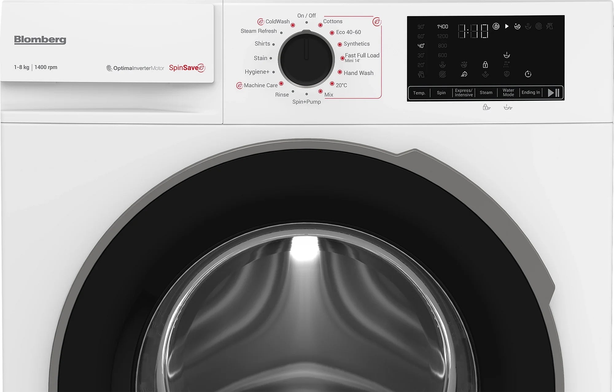 Blomberg LWA18461W 8kg 1400 SpinSave Washing Machine - White