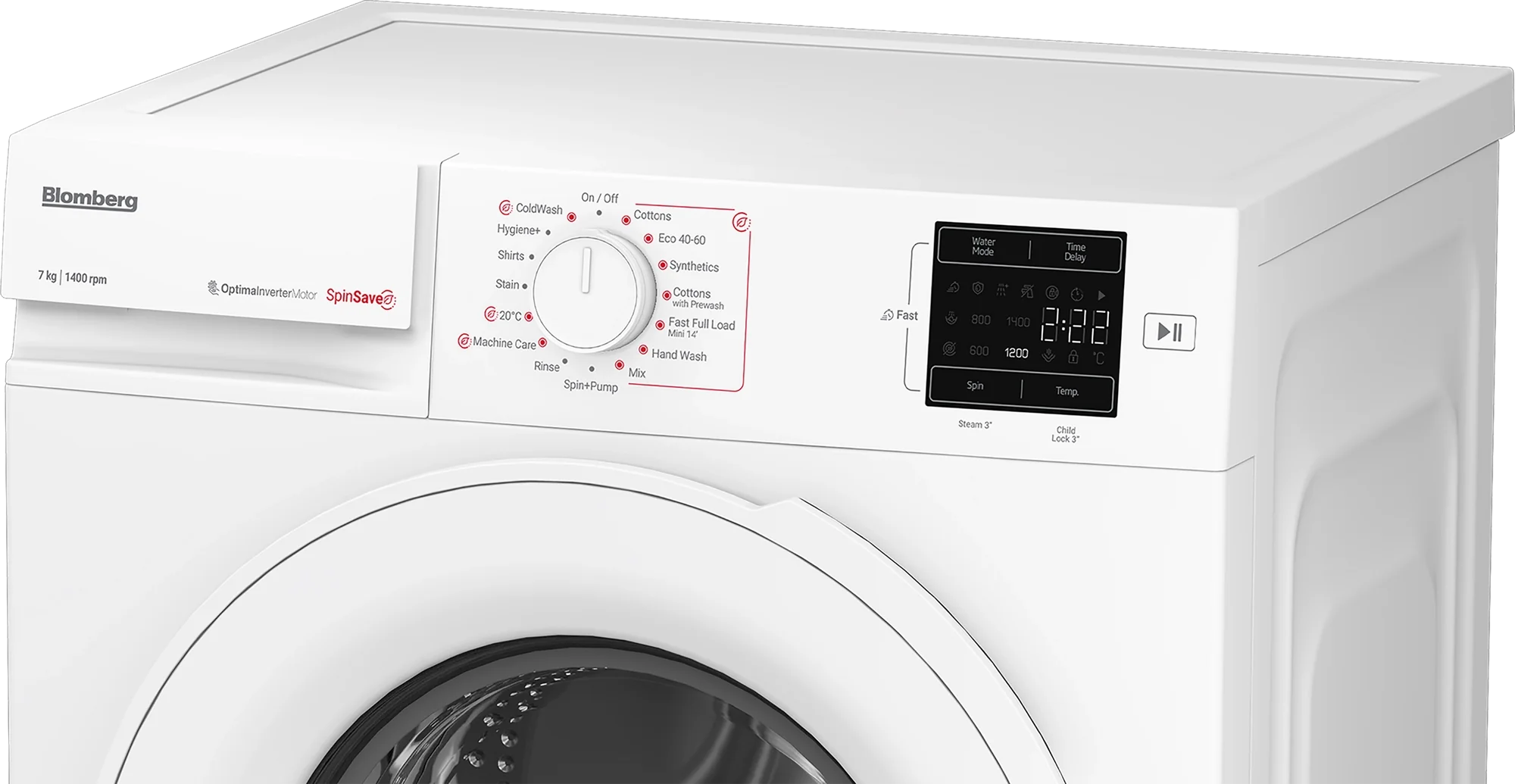 Blomberg LWA27461W 7kg 1400 Spin SpinSave Washing Machine - White