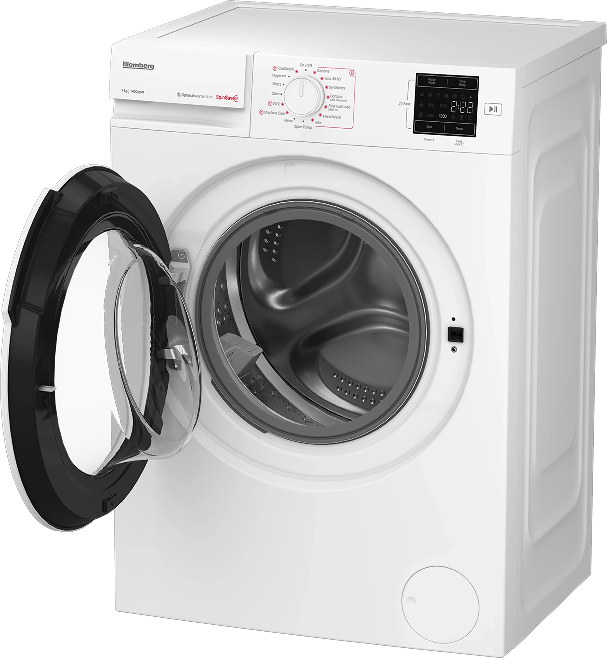 Blomberg LWA27461W 7kg 1400 Spin SpinSave Washing Machine - White