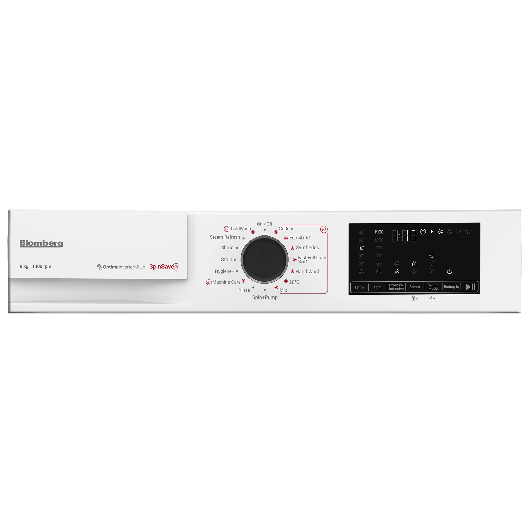 Blomberg LWA29461W 9kg 1400 Spin SpinSave Washing Machine - White