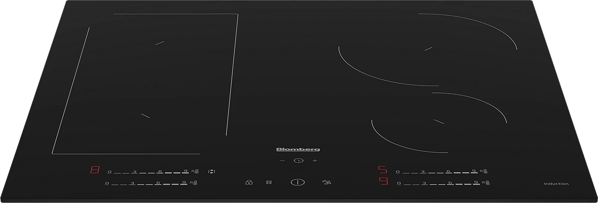 Blomberg MIN74387NP 59cm Induction Hob - Black