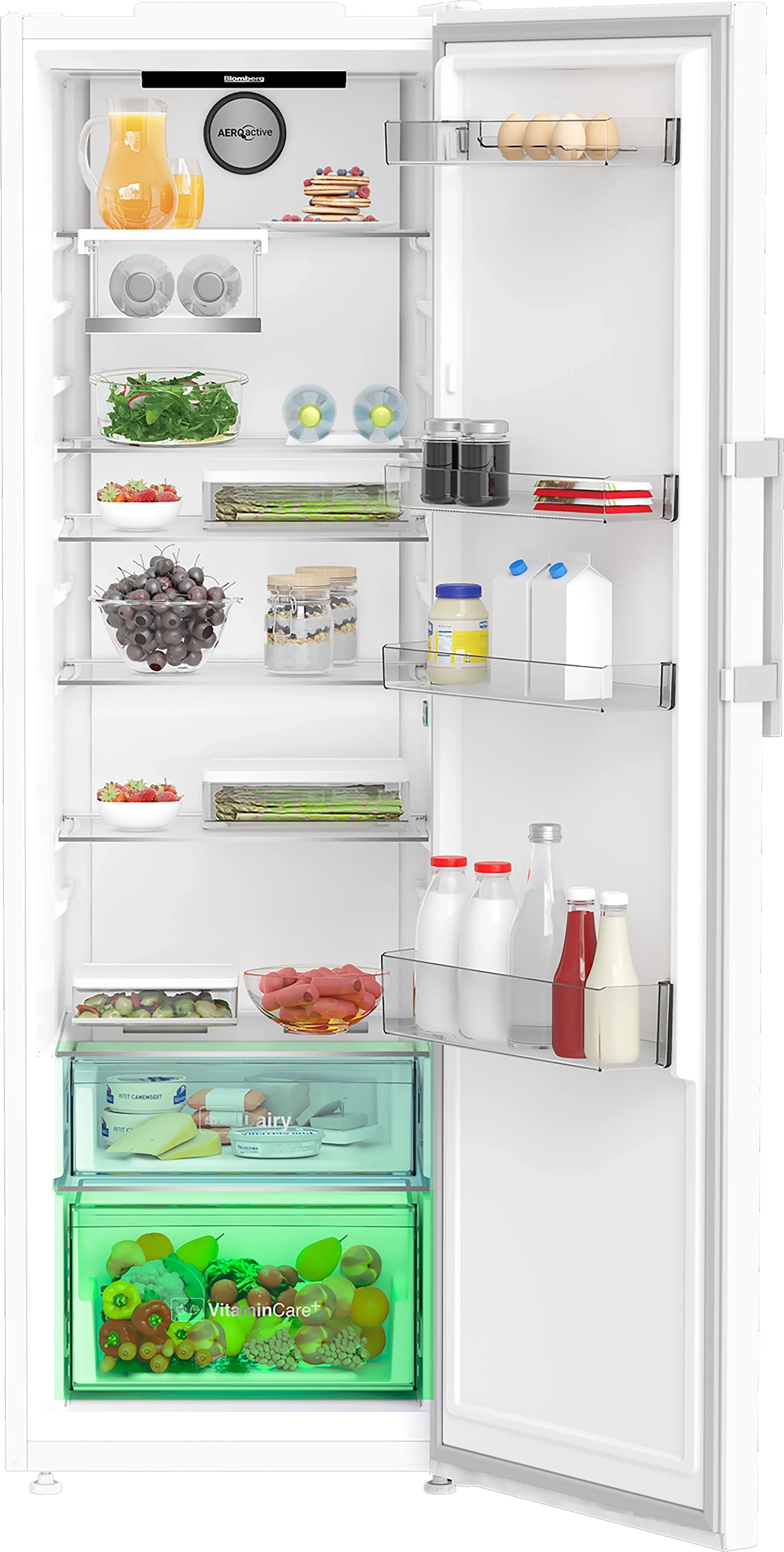 Blomberg SND568VP 59.7cm VitaminCare+ Tall Larder Fridge - White