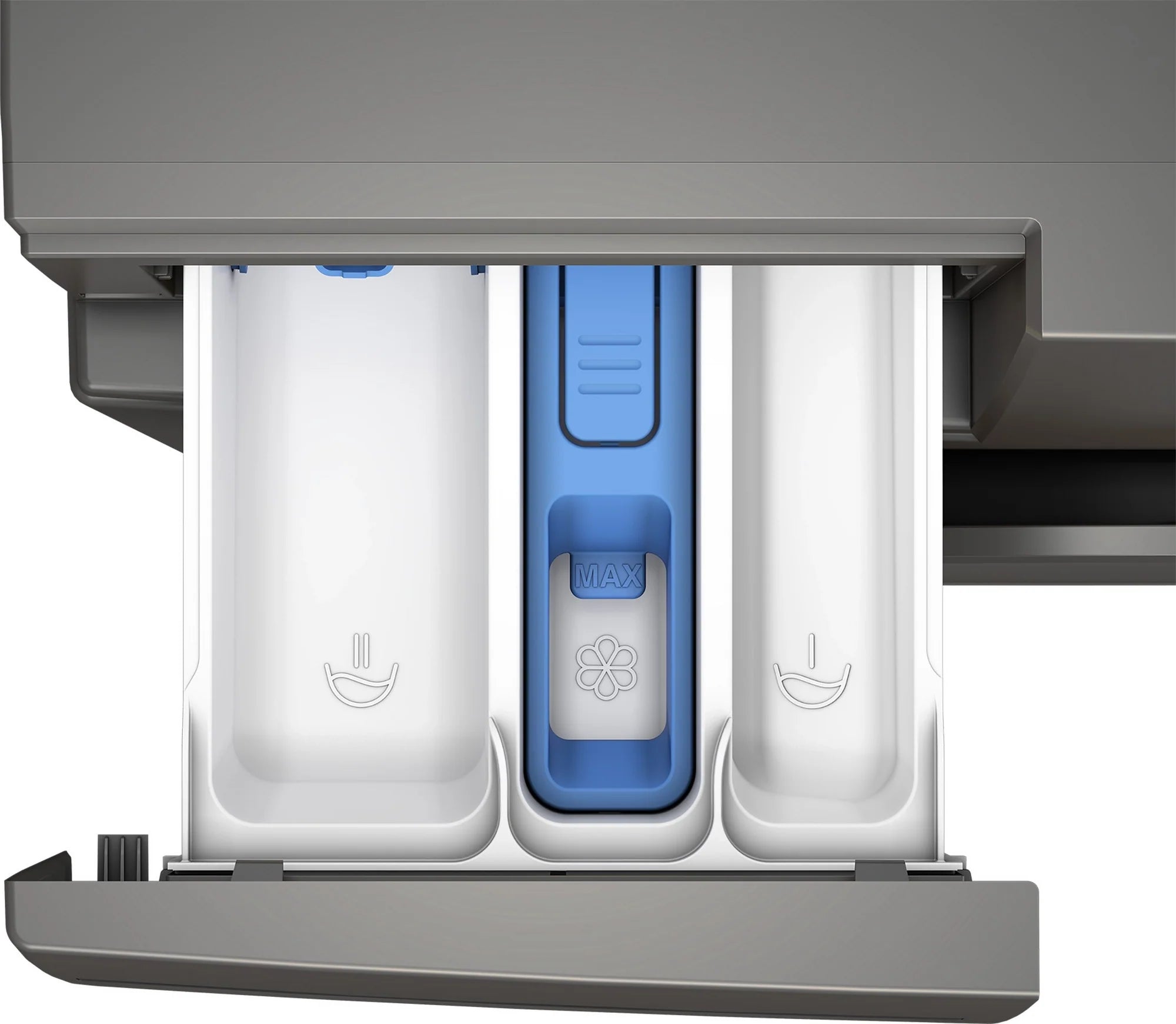 Beko BMN3WT3841S 8kg 1400 Spin EnergySpin Washing Machine - Silver