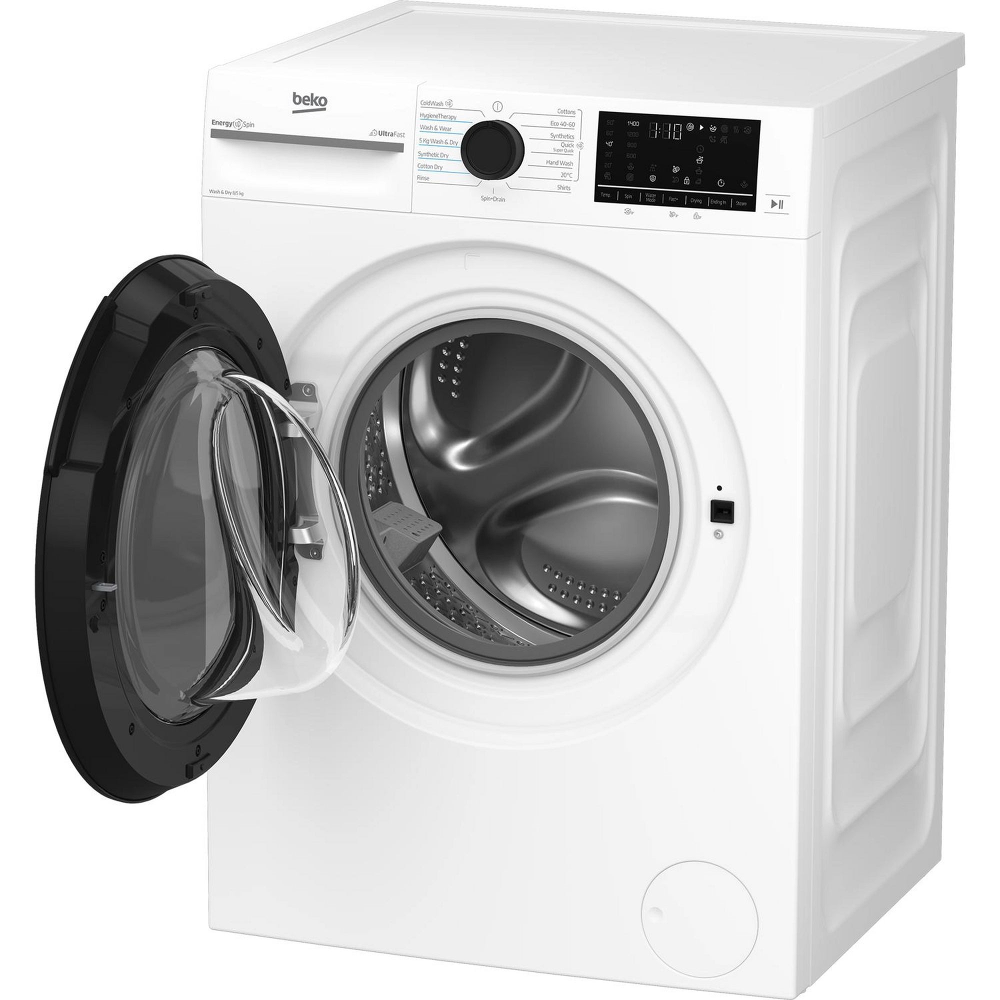 Beko BMND8545UW 8kg/5kg 1400 Spin Washer Dryer - White
