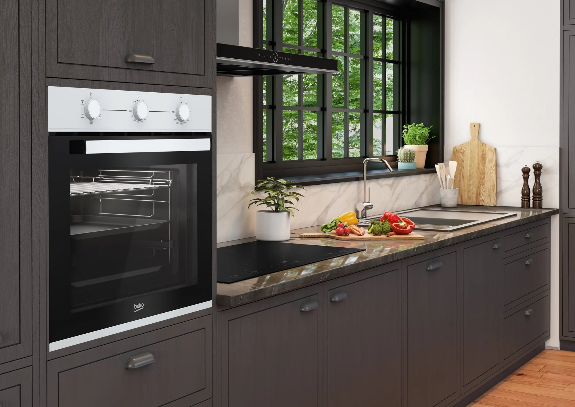 Beko AeroPerfect CIFY71W 60cm Built in RecycledNet Single Fan Oven - White