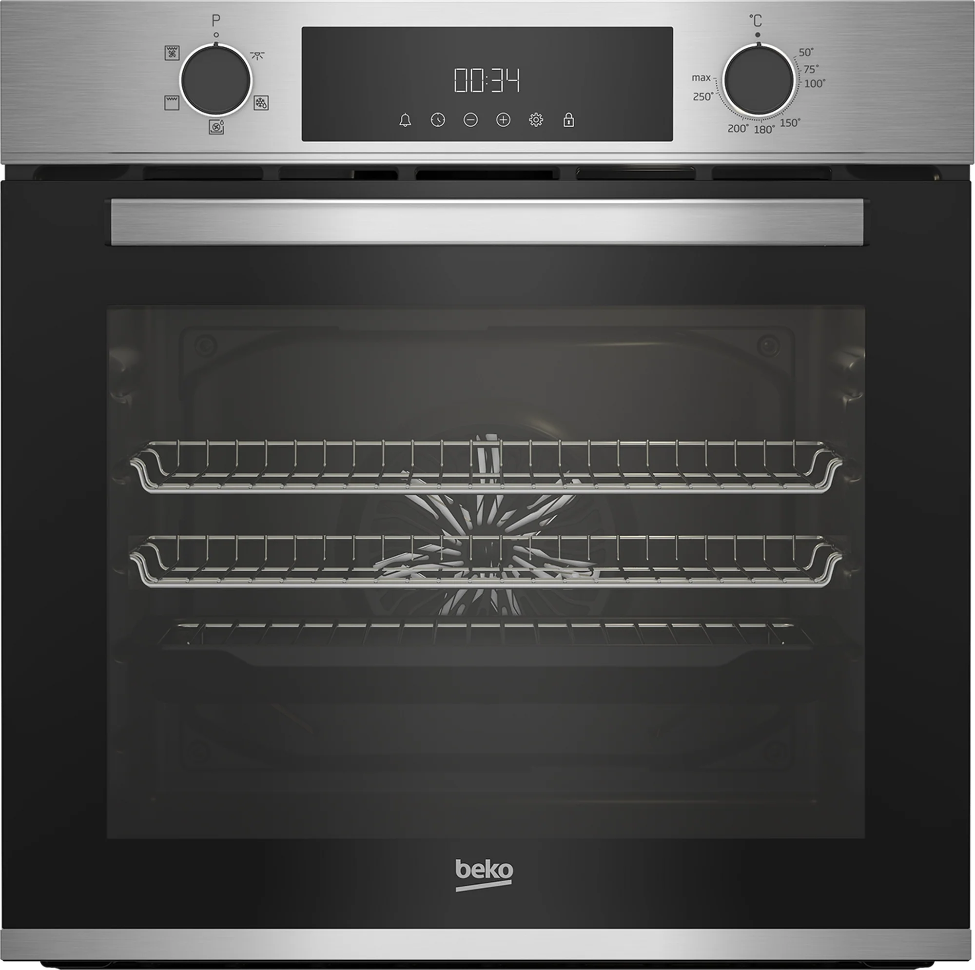 Beko AeroPerfect CIFY81X 60cm Built in RecycledNet Single Fan Oven - Stainless Steel