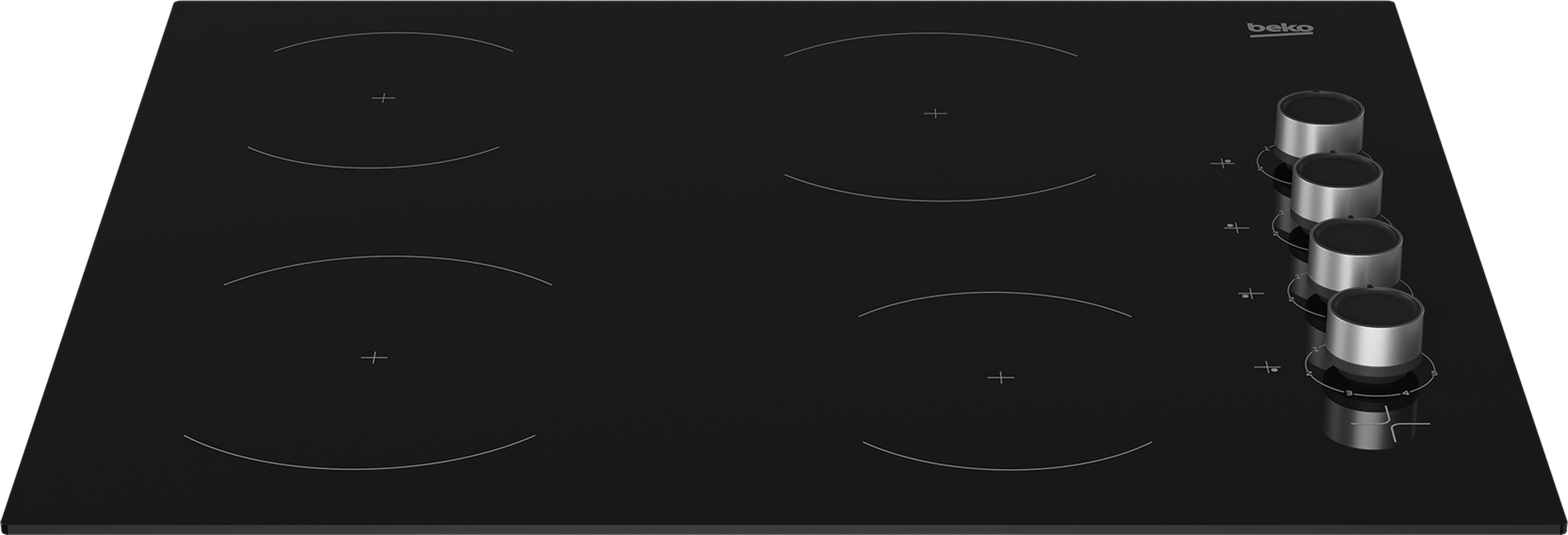 Beko CIHYV21B 58cm Ceramic Hob - Black