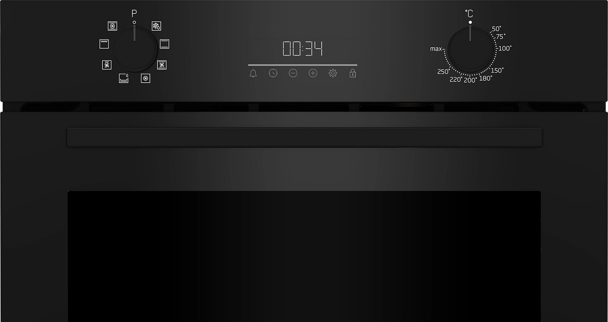 Beko CIMD91B 59.4cm Built In Electric Single Oven - Black