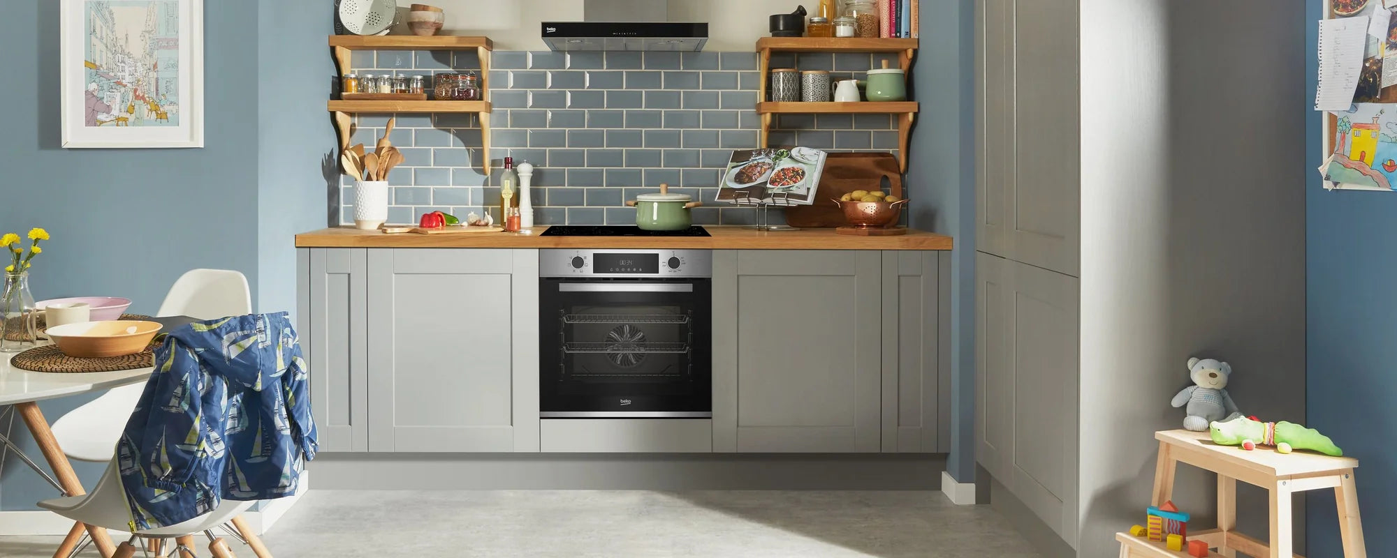 Beko AeroPerfect CIMY91X 60cm Built In Single Multi - function Oven - Stainless Steel