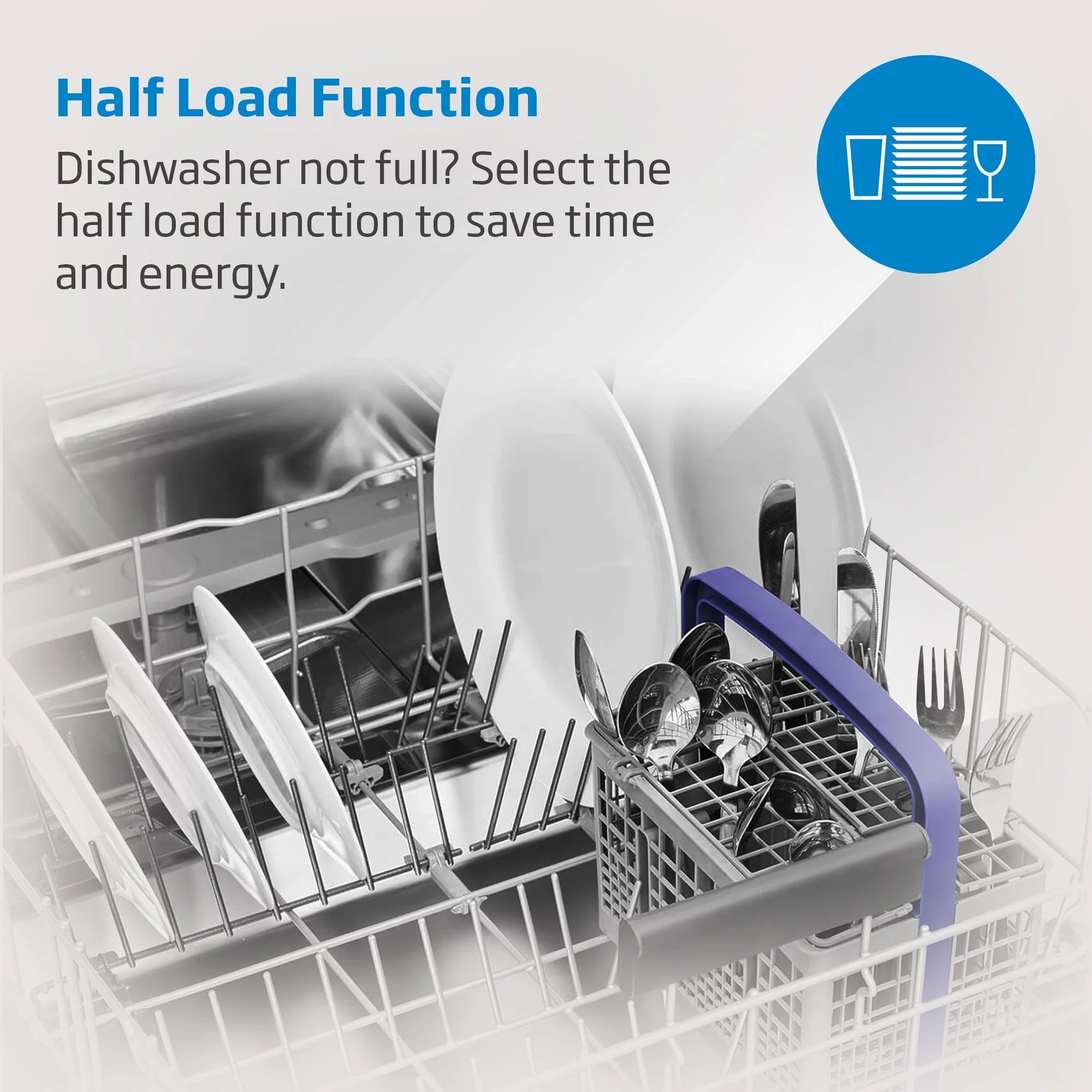 Beko DIN15C20 Integrated Full Size Dishwasher - 14 Place Settings
