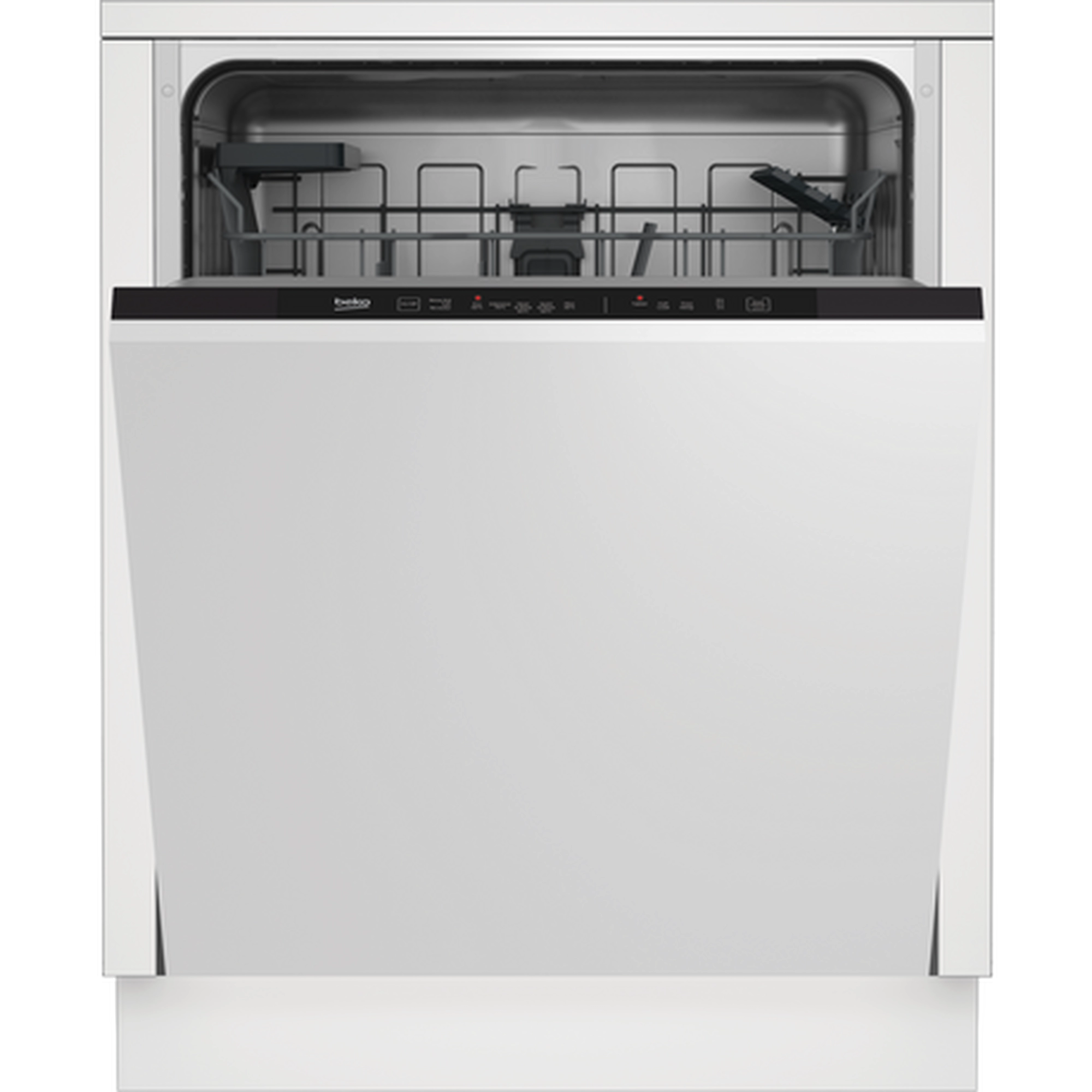 Beko DIN15C20 Integrated Full Size Dishwasher - 14 Place Settings