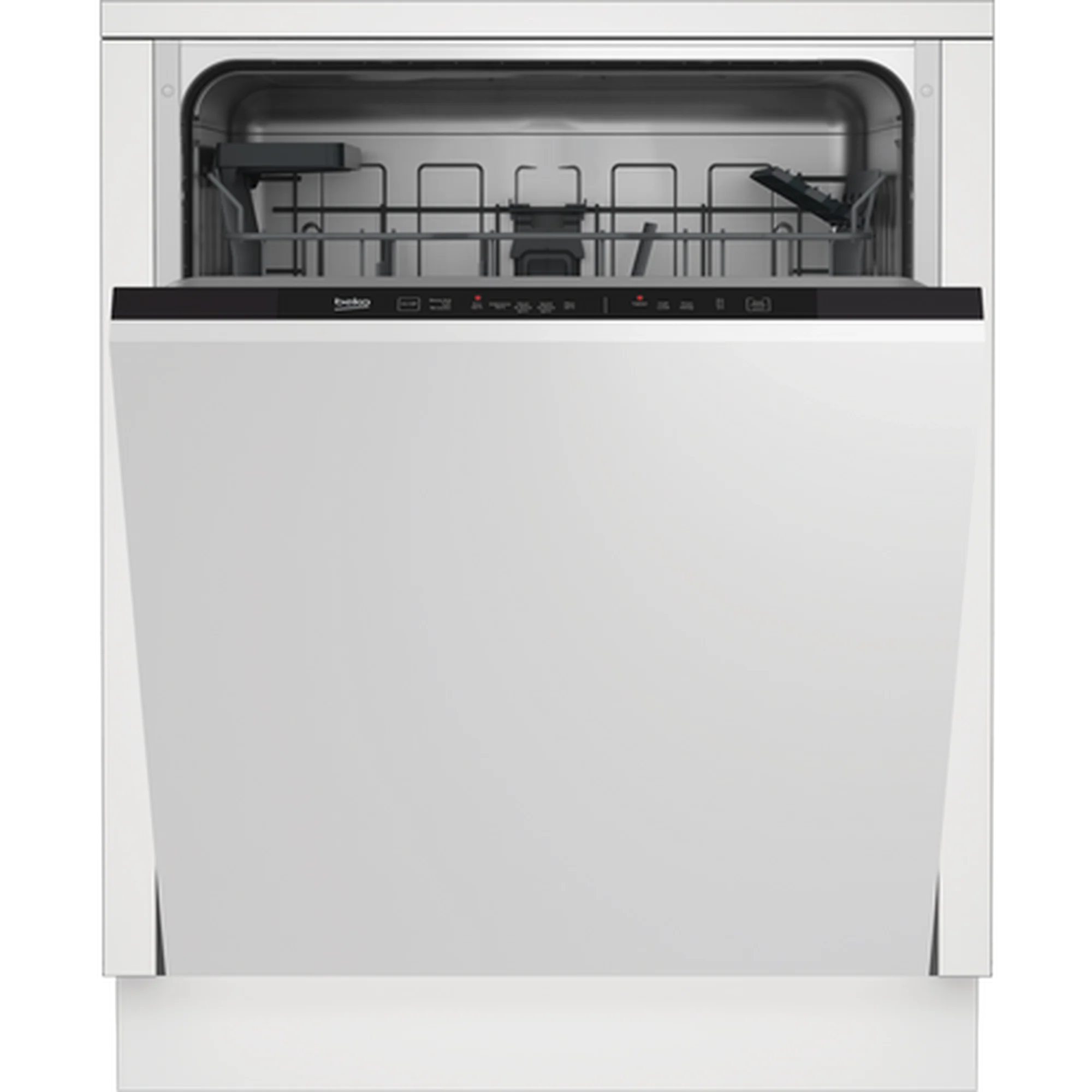 Beko DIN15C20 Integrated Full Size Dishwasher - 14 Place Settings