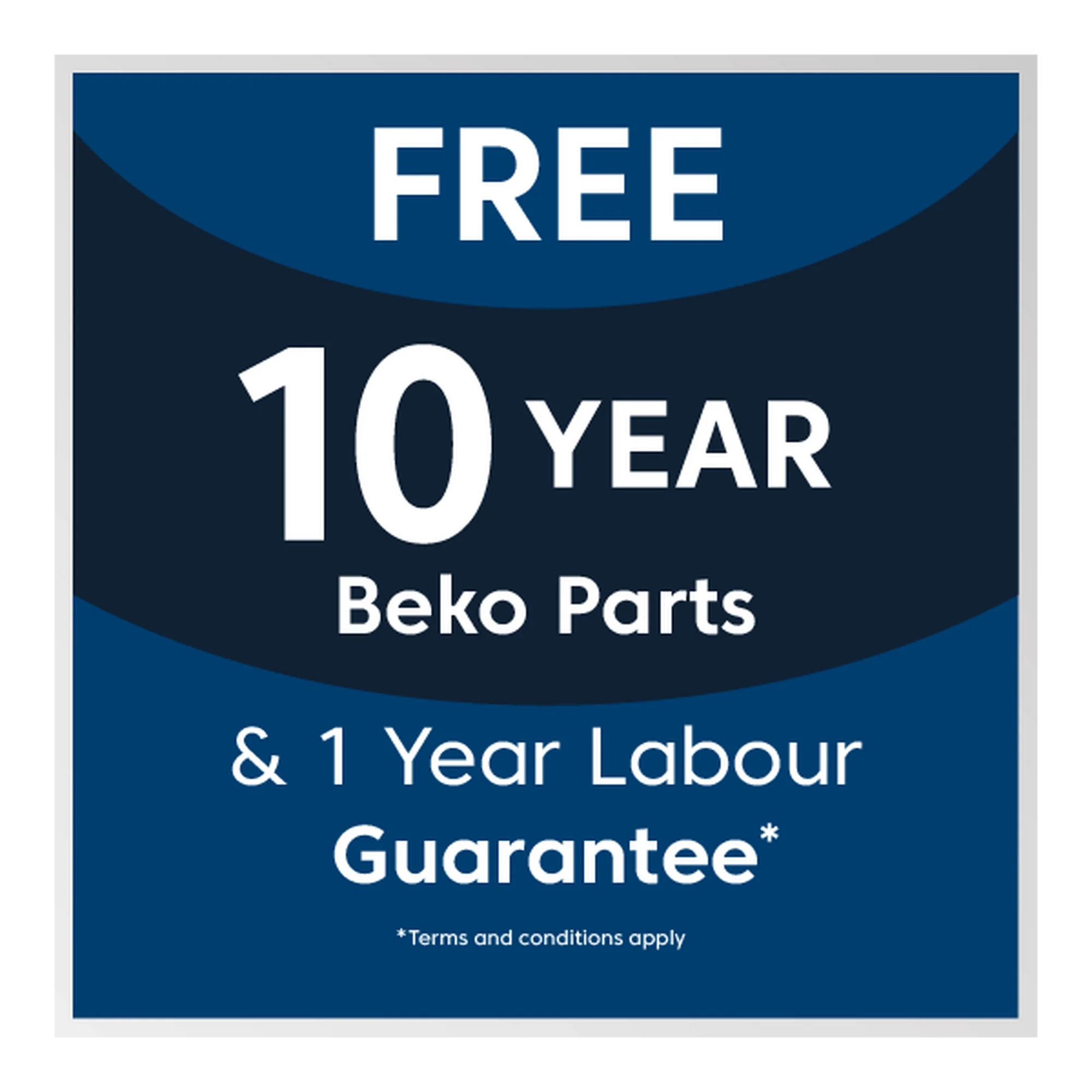 Beko EDC634S 60cm Double Oven Electric Cooker with Ceramic Hob - Silver