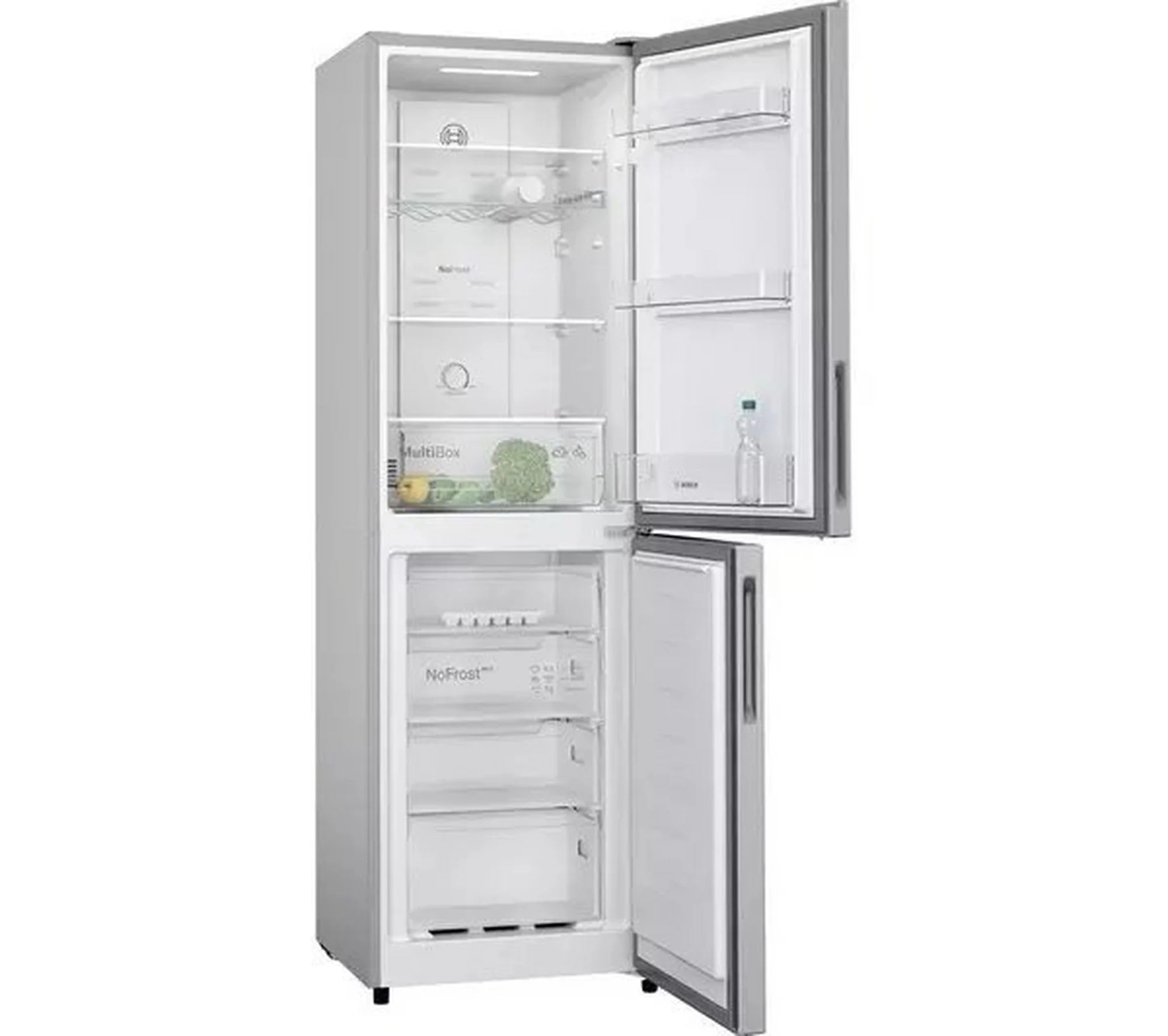 Bosch KGN27NLEAG 55cm 50/50 Frost Free Fridge Freezer - Silver