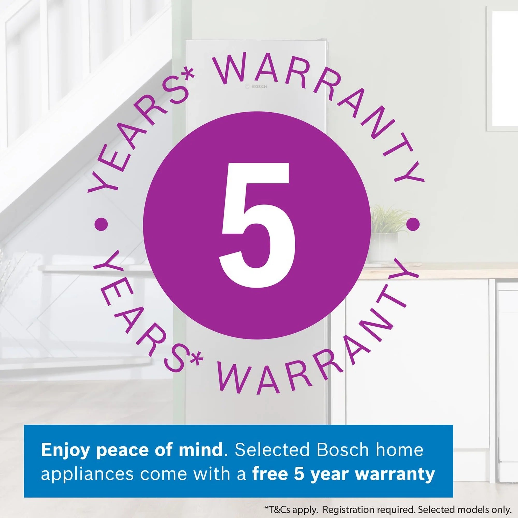 Bosch KGN34NLEAG 60cm 50/50 Frost Free Fridge Freezer - Silver