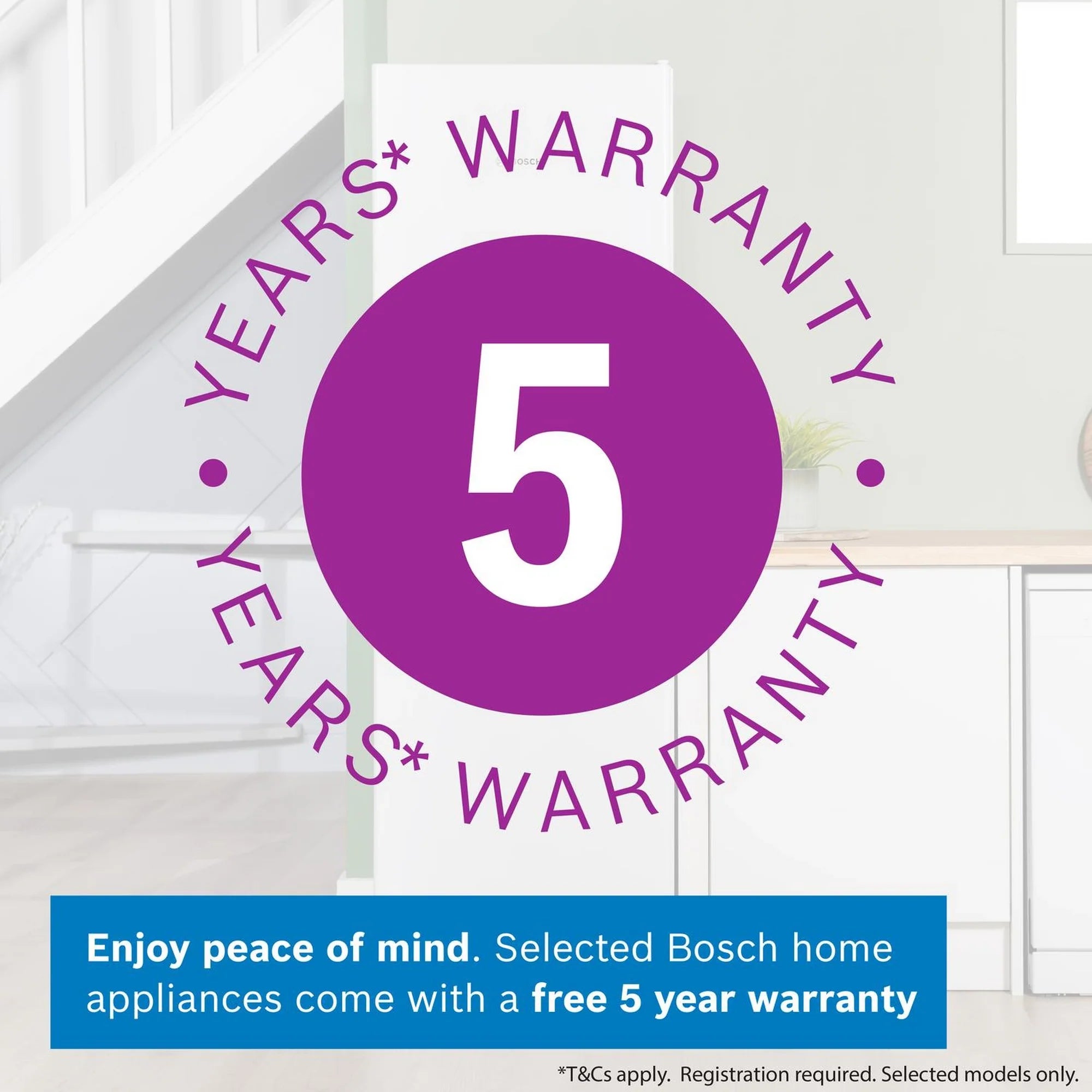 Bosch KGN34NWEAG 60cm 50/50 Frost Free Fridge Freezer - White