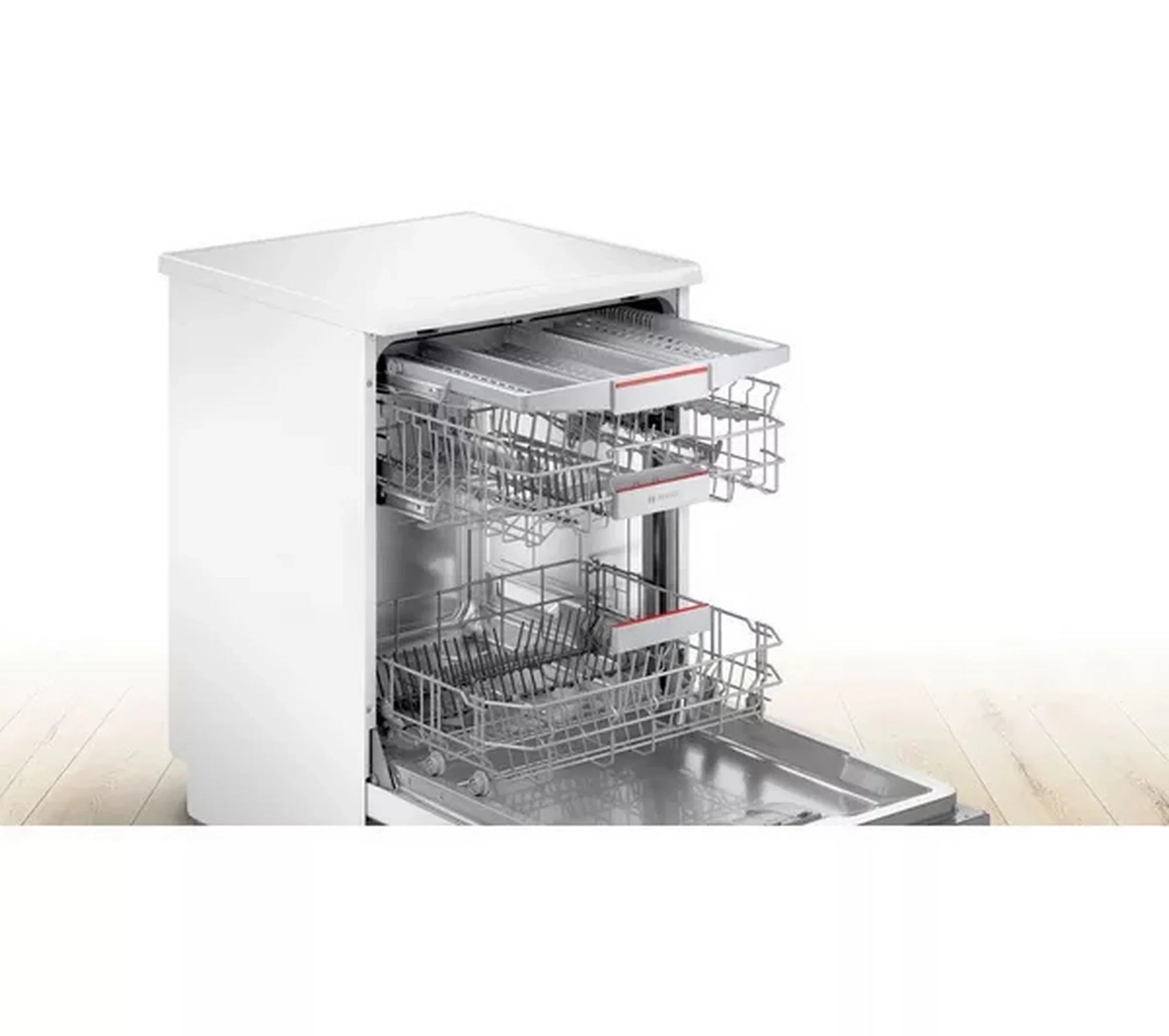 Bosch SMS4EMW06G WiFi-enabled Dishwasher - White - 14 Place Settings