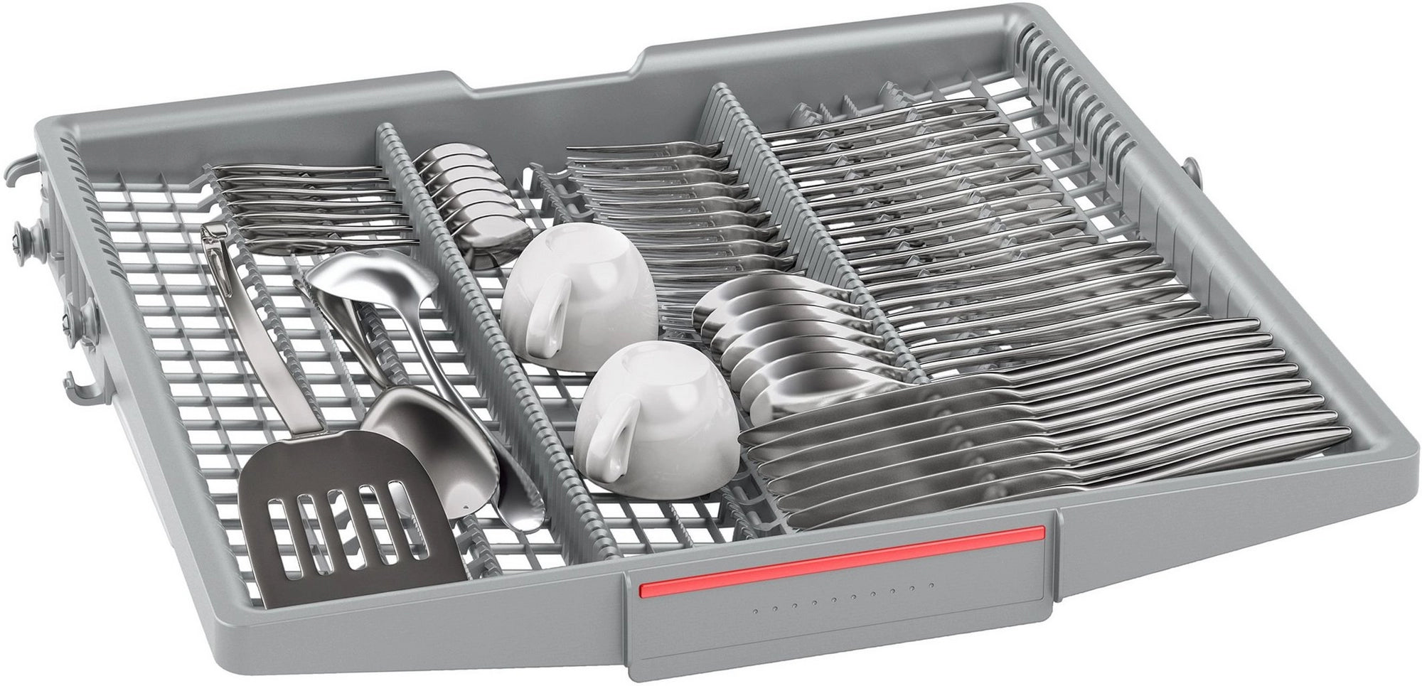 Bosch SMV6ZCX10G Built In Dishwasher - Stainless Steel - 14 Place Settings