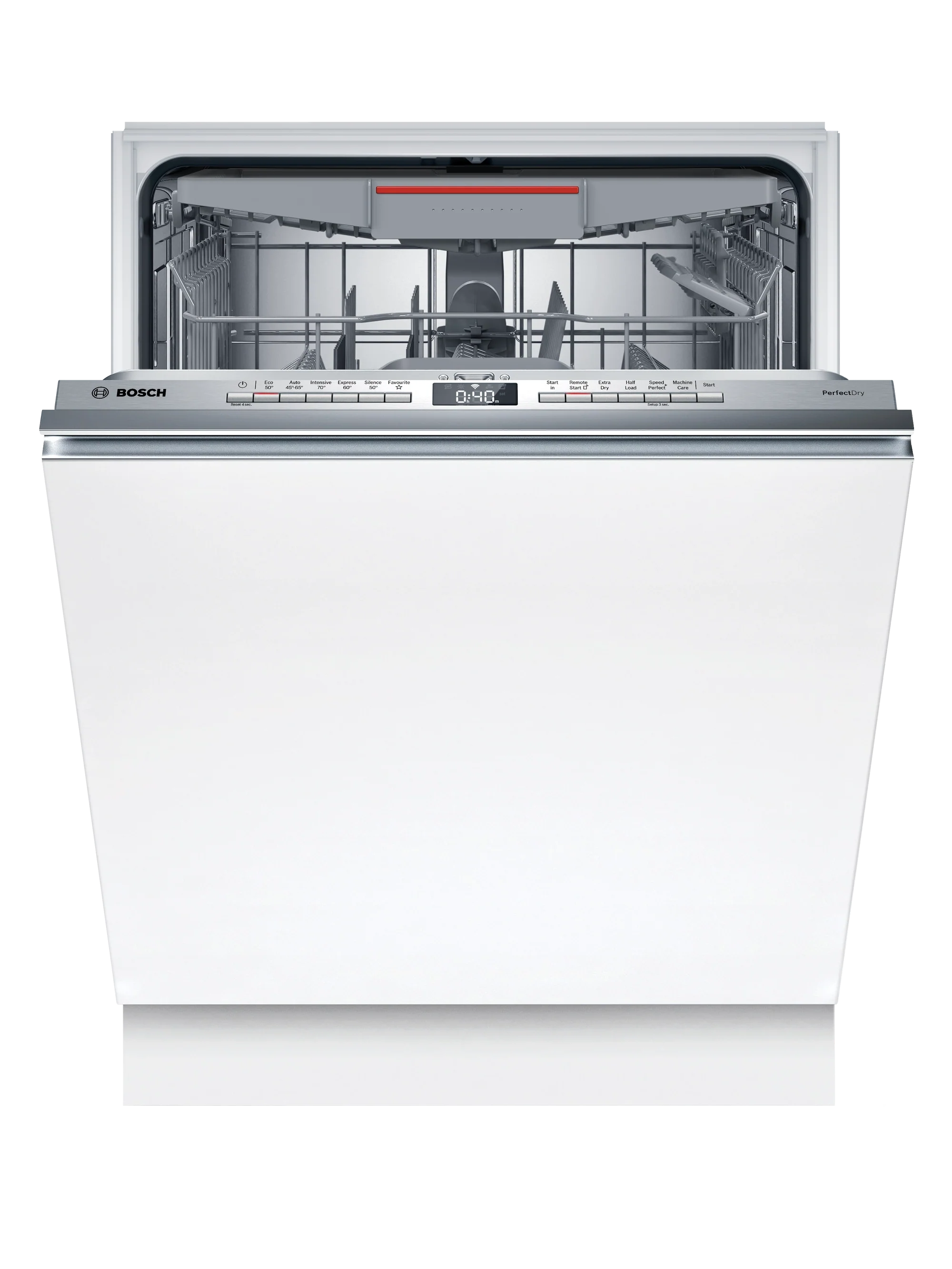 Bosch SMV6ZCX10G Built In Dishwasher - Stainless Steel - 14 Place Settings