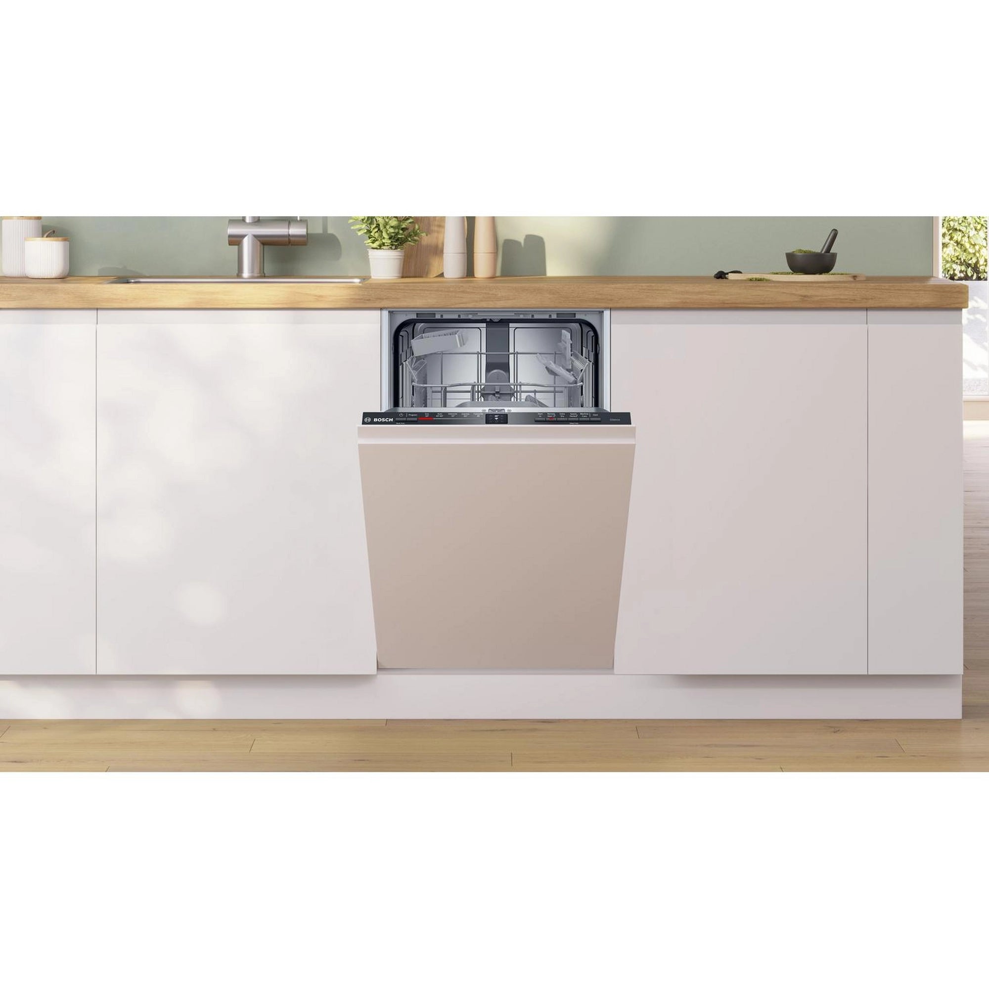 Bosch SPV2HKX42G Integrated 45cm Slimline Dishwasher - 10 Place Settings