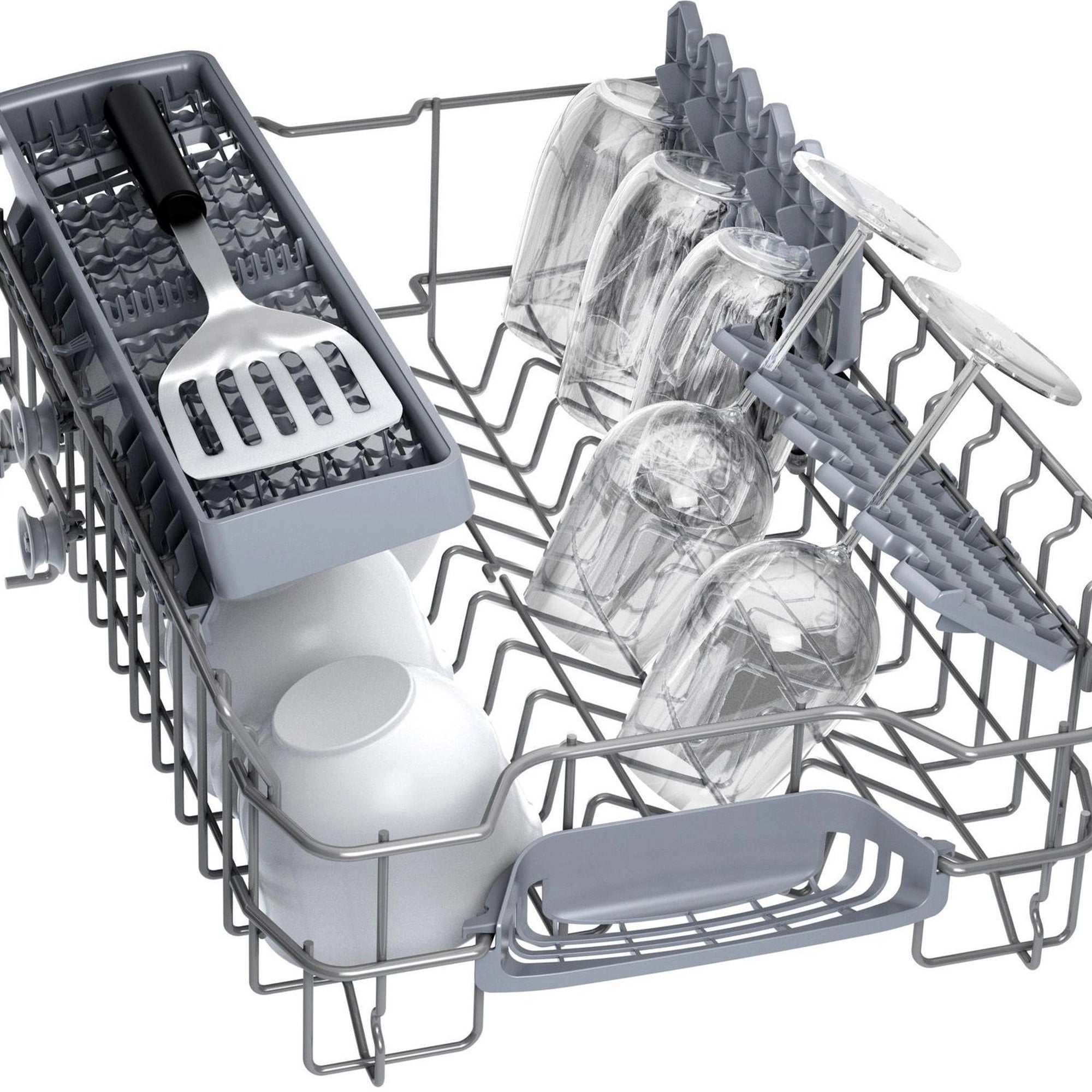Bosch SPV2HKX42G Integrated 45cm Slimline Dishwasher - 10 Place Settings