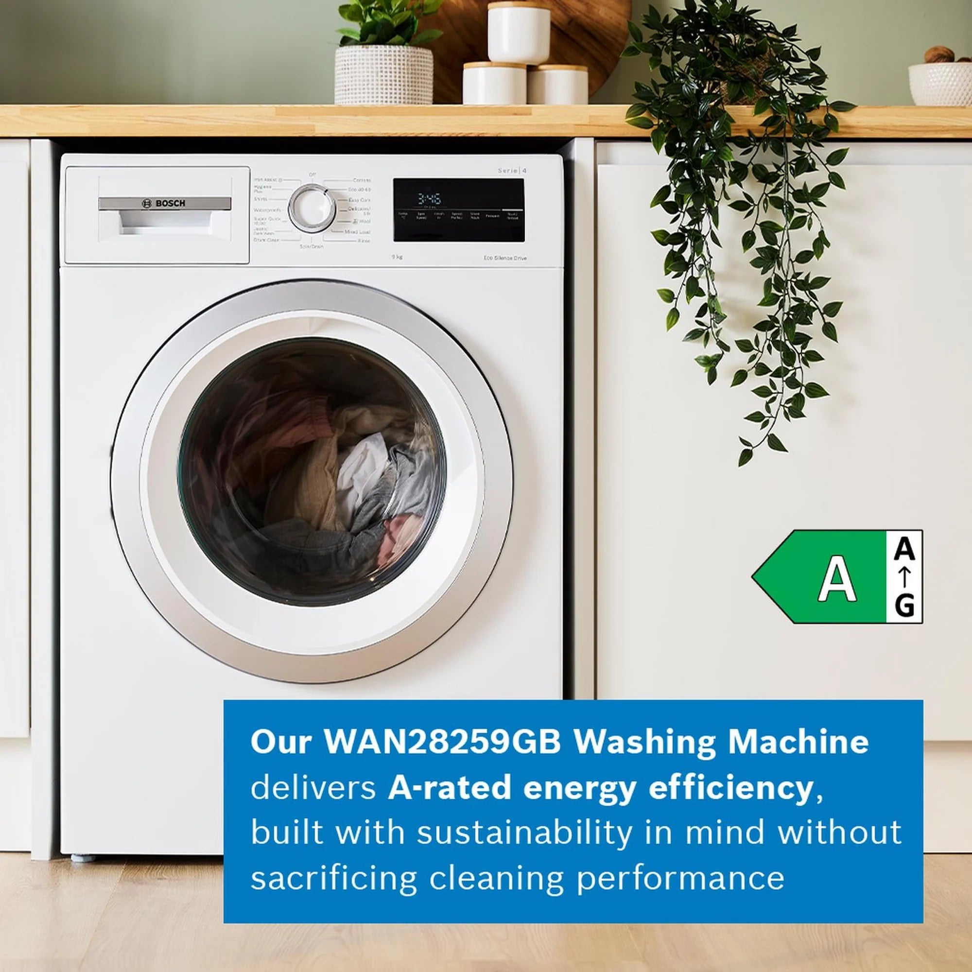 Bosch WAN28259GB 9kg 1400 Spin Washing Machine - White