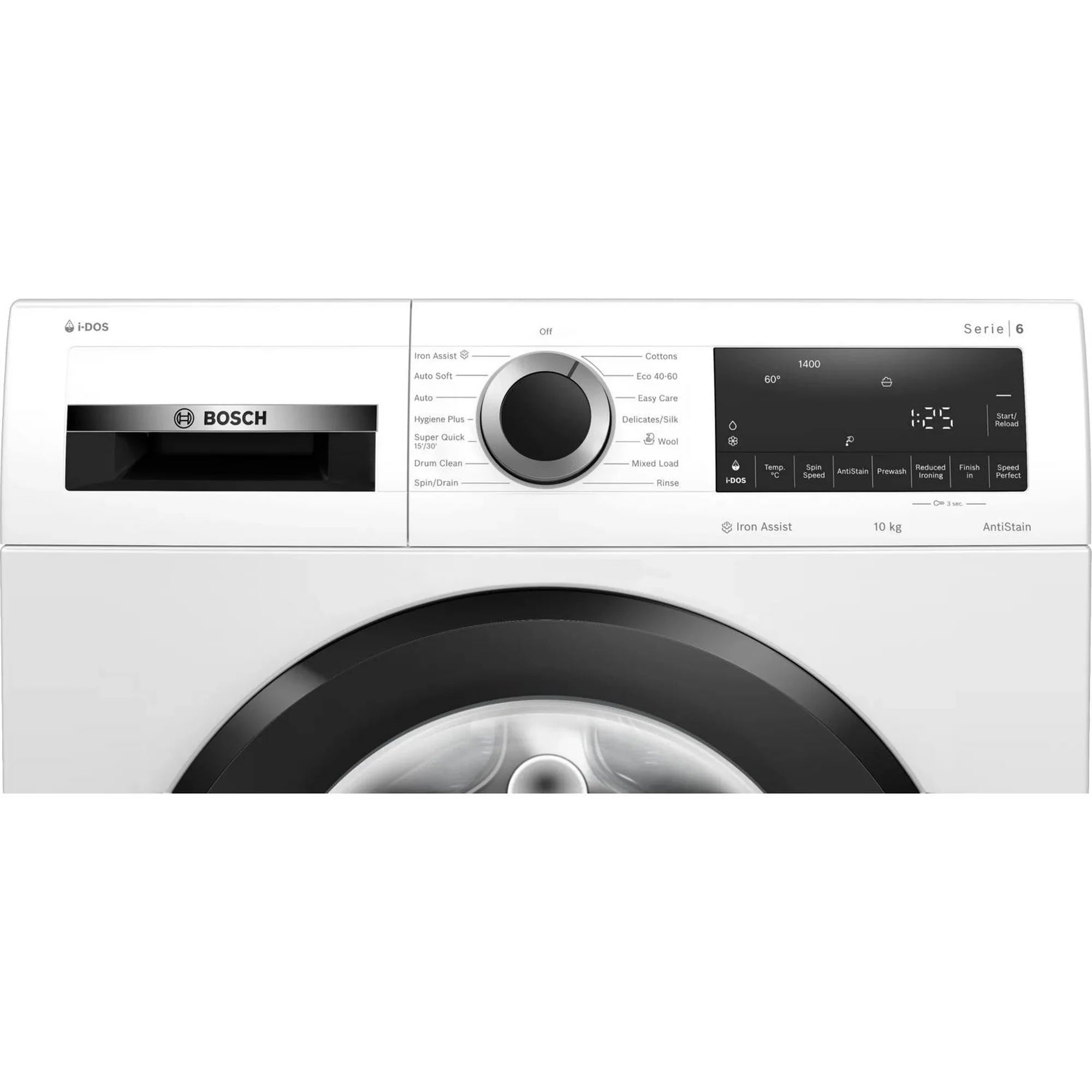 Bosch WGG254F0GB 10kg 1400 Spin Washing Machine with Automatic dosing - White