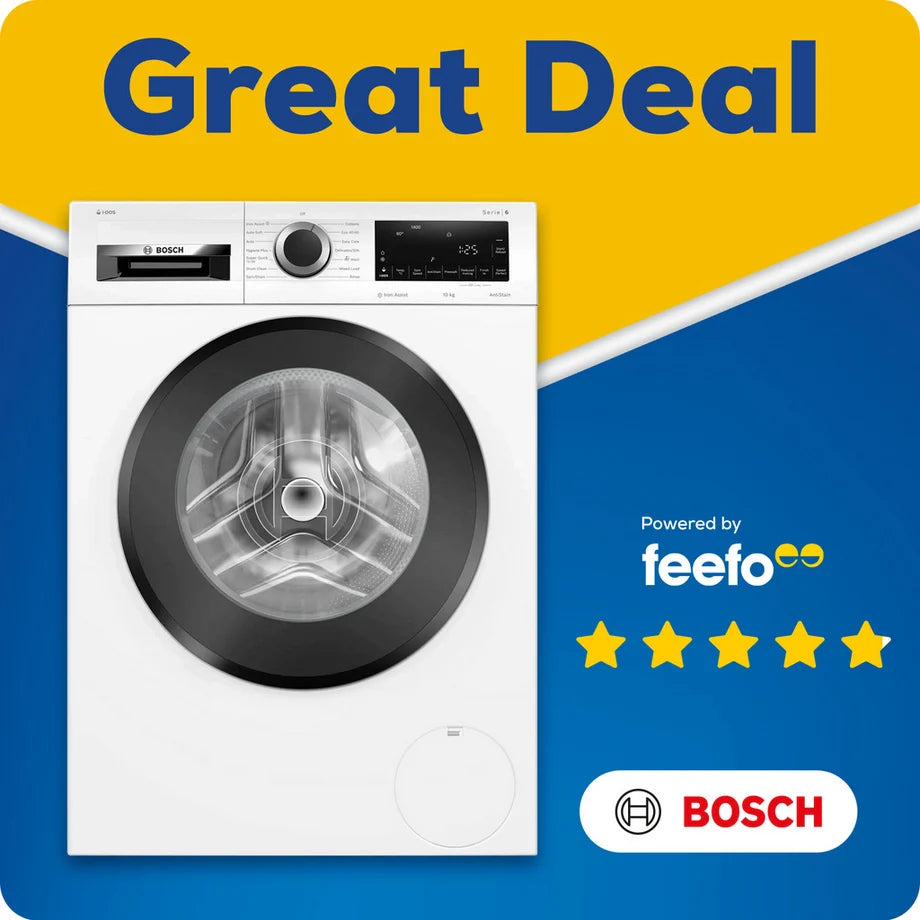 Bosch WGG254F0GB 10kg 1400 Spin Washing Machine with Automatic dosing - White