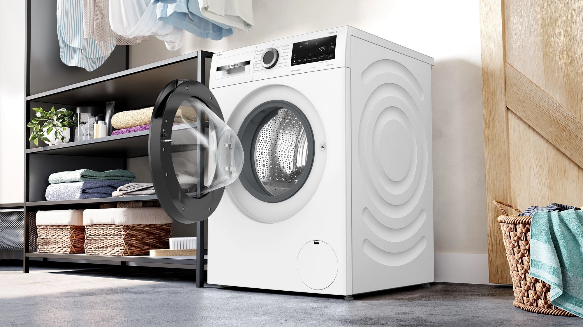 Bosch WGG254F1GB 10kg 1400 Spin Washing Machine - White