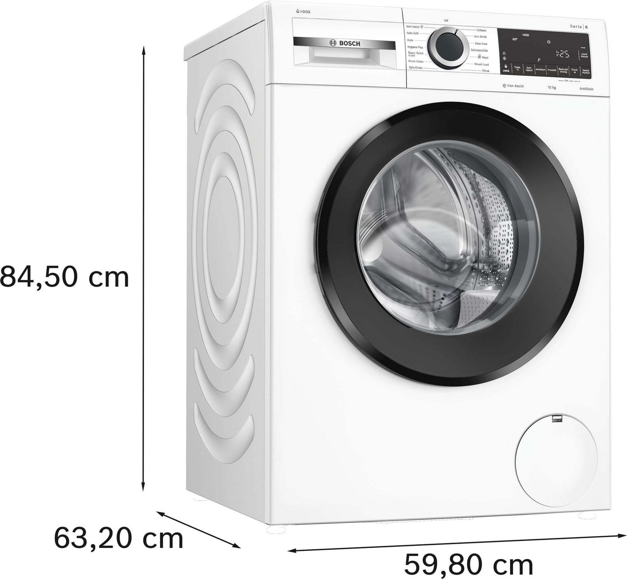 Bosch WGG254F1GB 10kg 1400 Spin Washing Machine - White