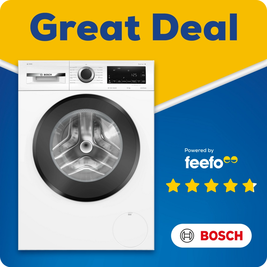 Bosch WGG254F1GB 10kg 1400 Spin Washing Machine - White