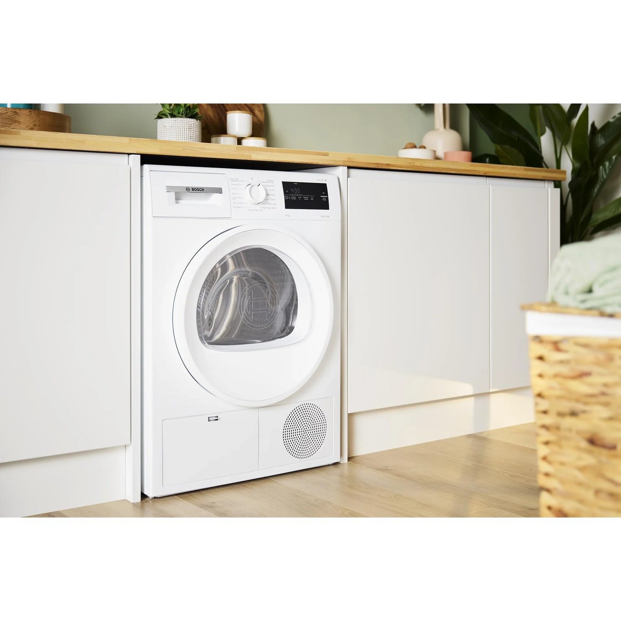 Bosch WTH85225GB 8kg Heat Pump Tumble Dryer - White