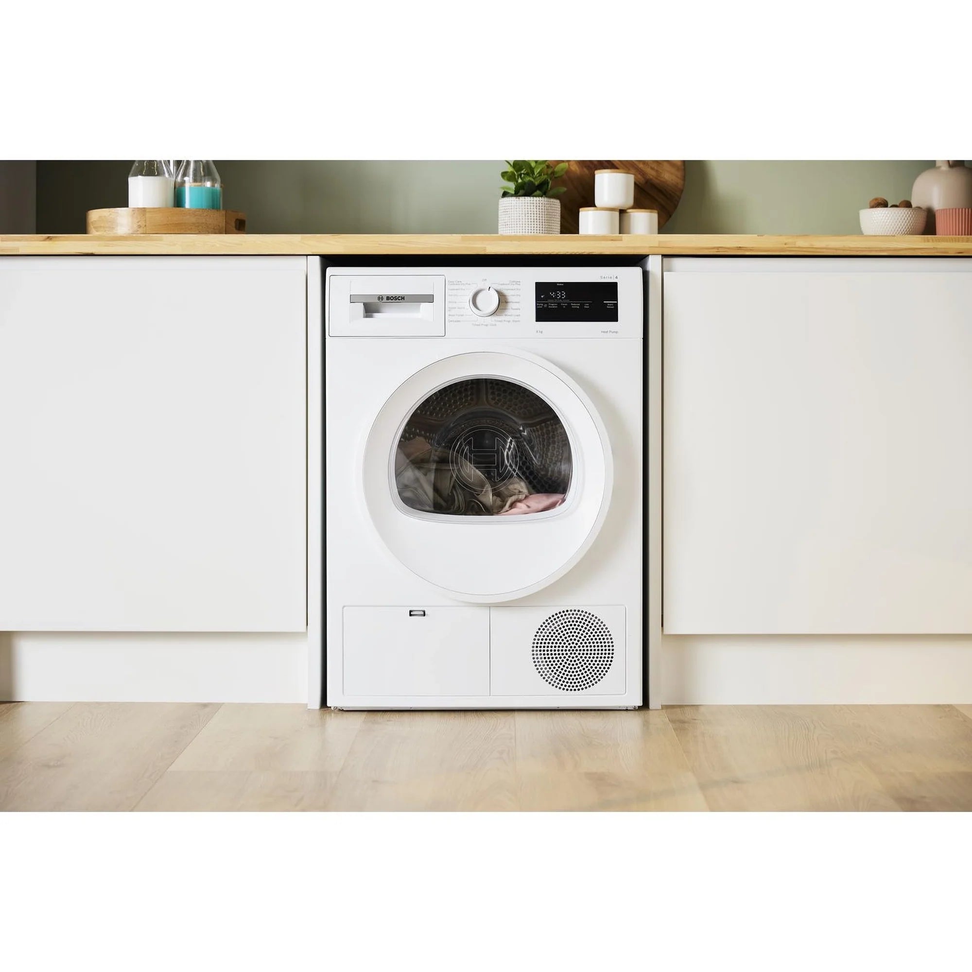 Bosch WTH85225GB 8kg Heat Pump Tumble Dryer - White