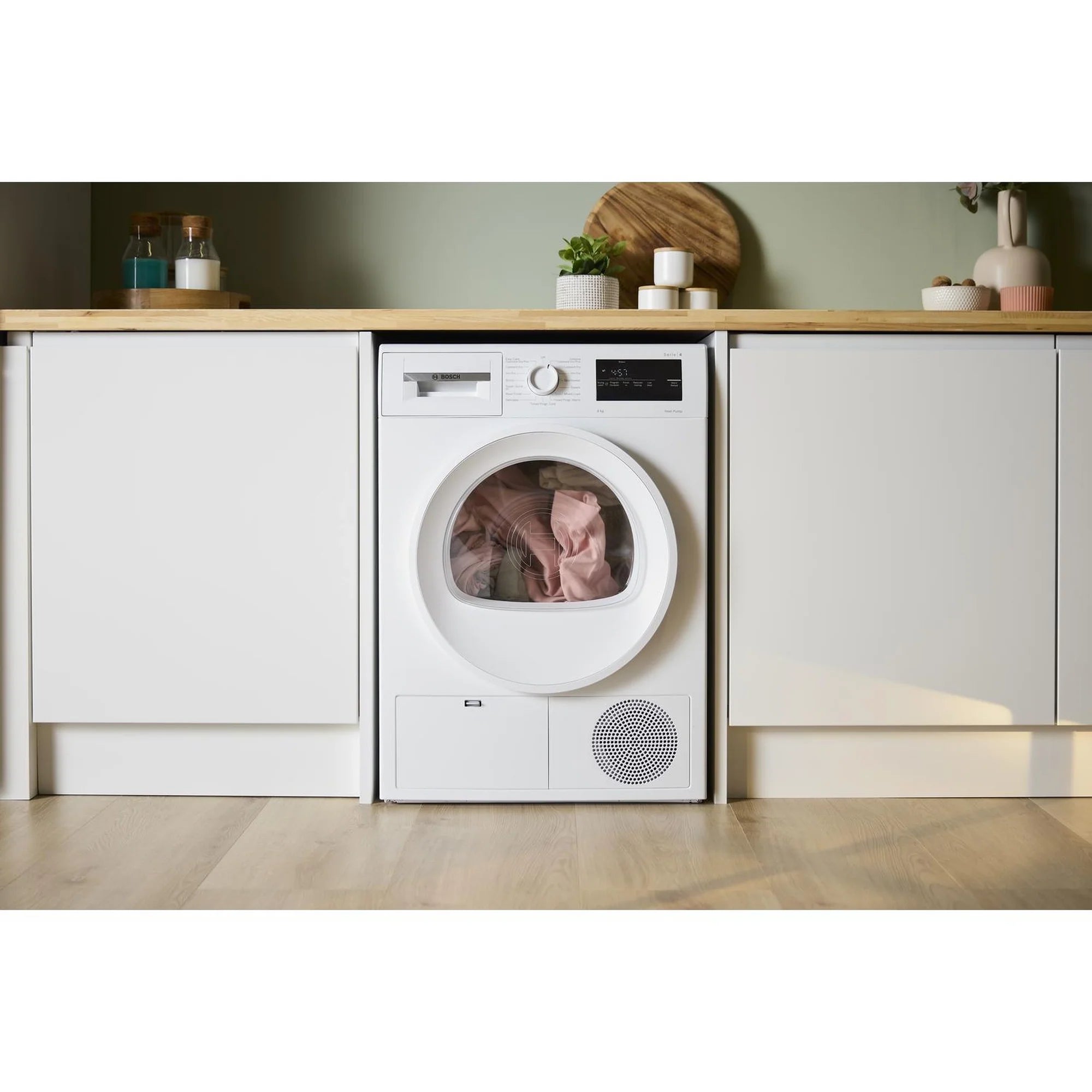 Bosch WTH85225GB 8kg Heat Pump Tumble Dryer - White