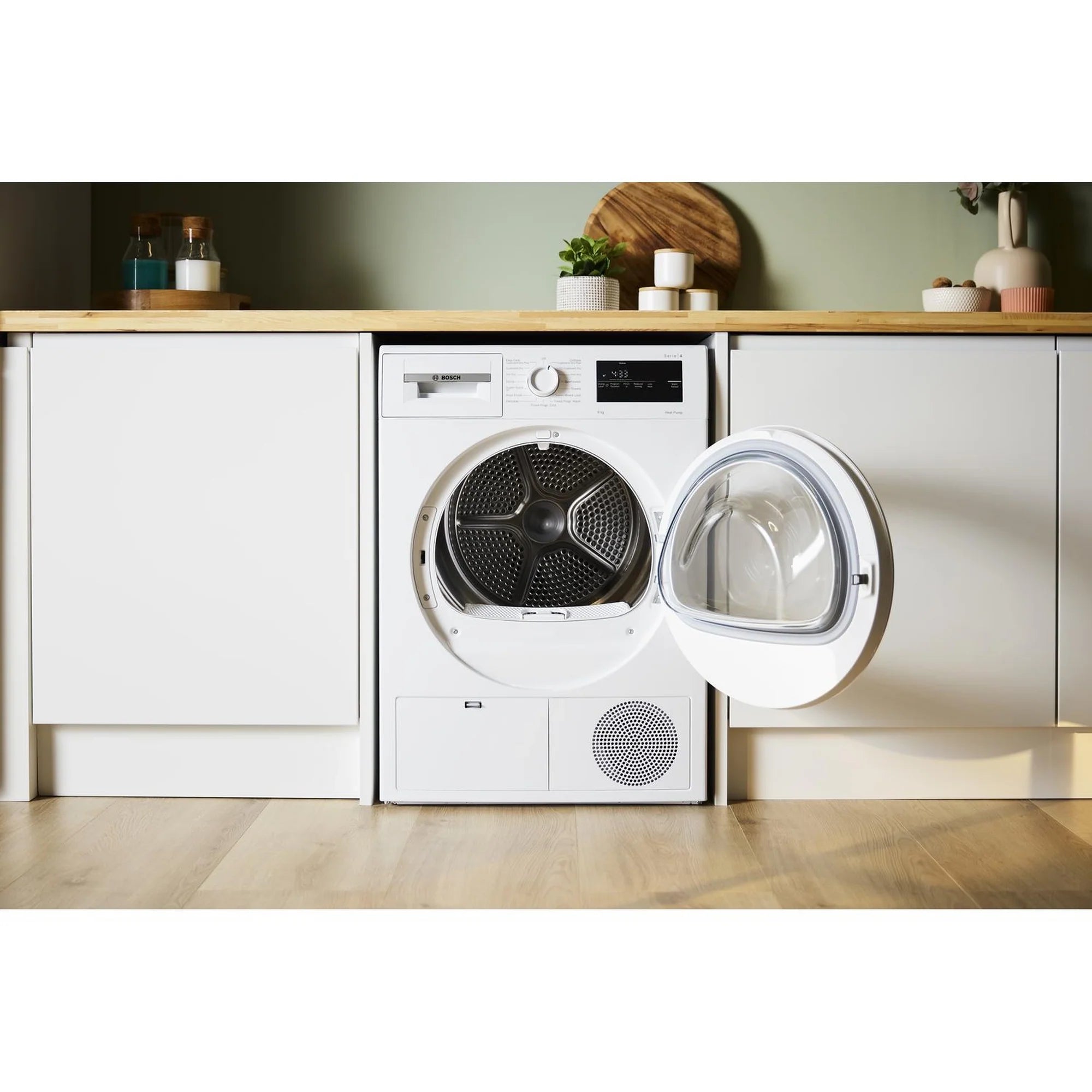 Bosch WTH85225GB 8kg Heat Pump Tumble Dryer - White