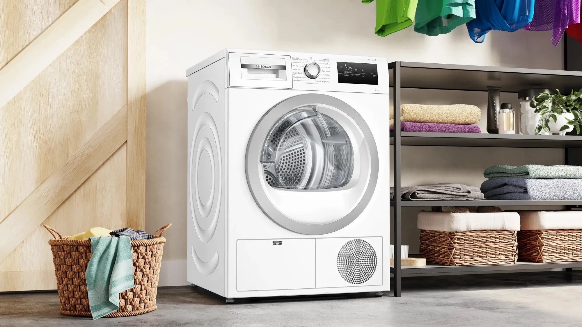 Bosch WTN83203GB 8kg Condenser Tumble Dryer - White