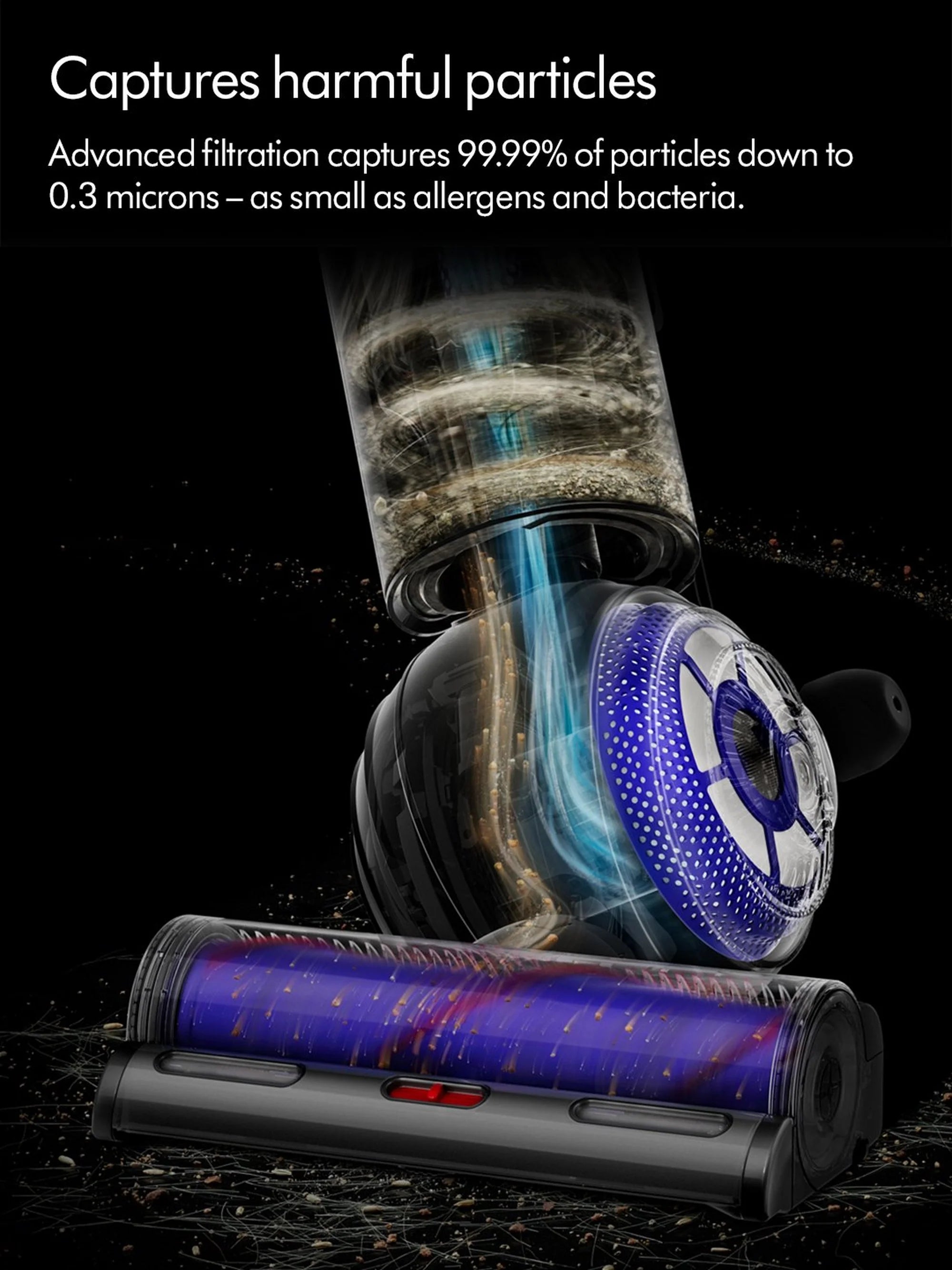 Dyson BALLANIMALORIG Upright Vacuum Cleaner - Nickel/Silver