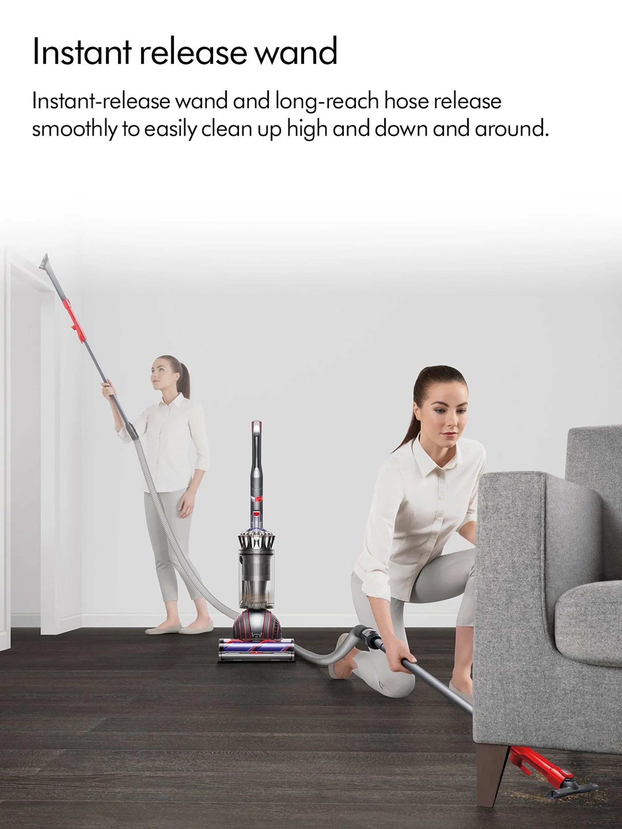 Dyson BALLANIMALORIG Upright Vacuum Cleaner - Nickel/Silver